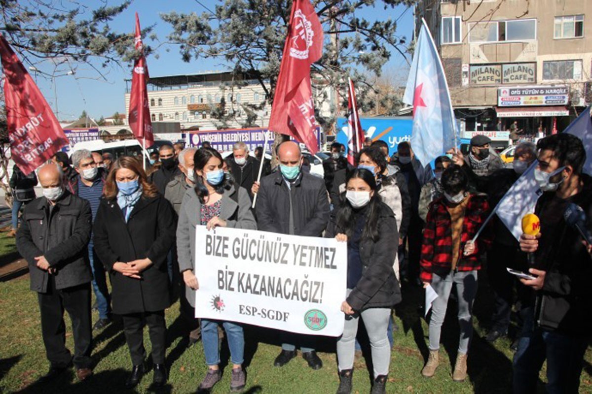 Diyarbakır'da ESP eylemi