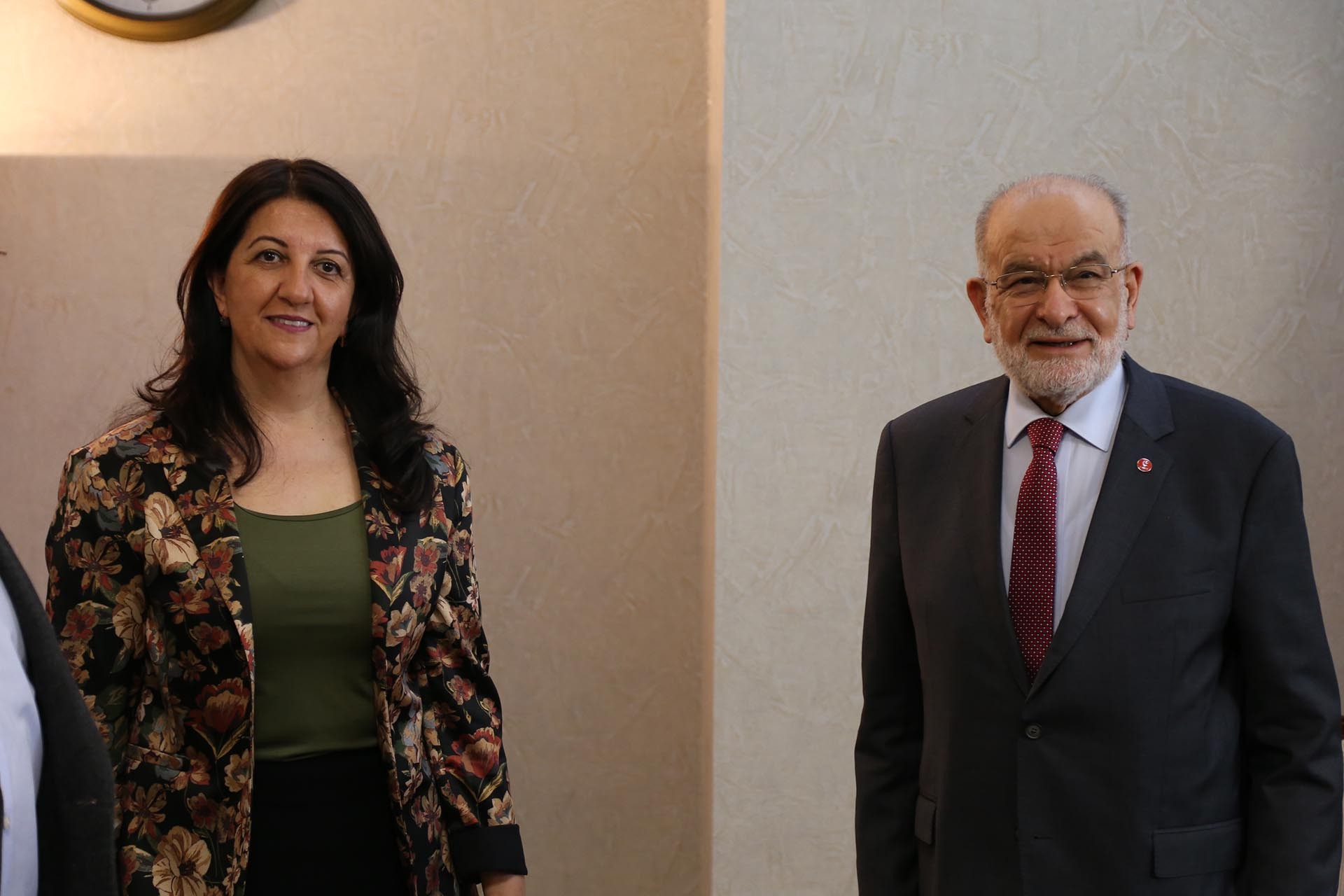 Pervin Buldan ve Temel Karamollaoğlu