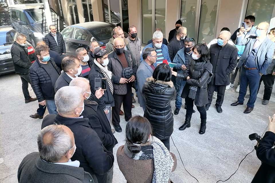 İçralık olan çiftçiler taleplerini Ankara'da dile getirdi