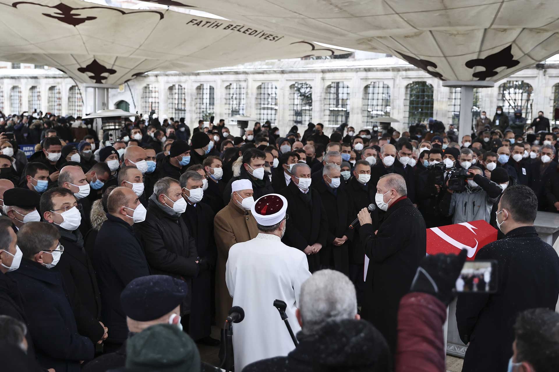 Kadir Topbaş'ın cenazesi