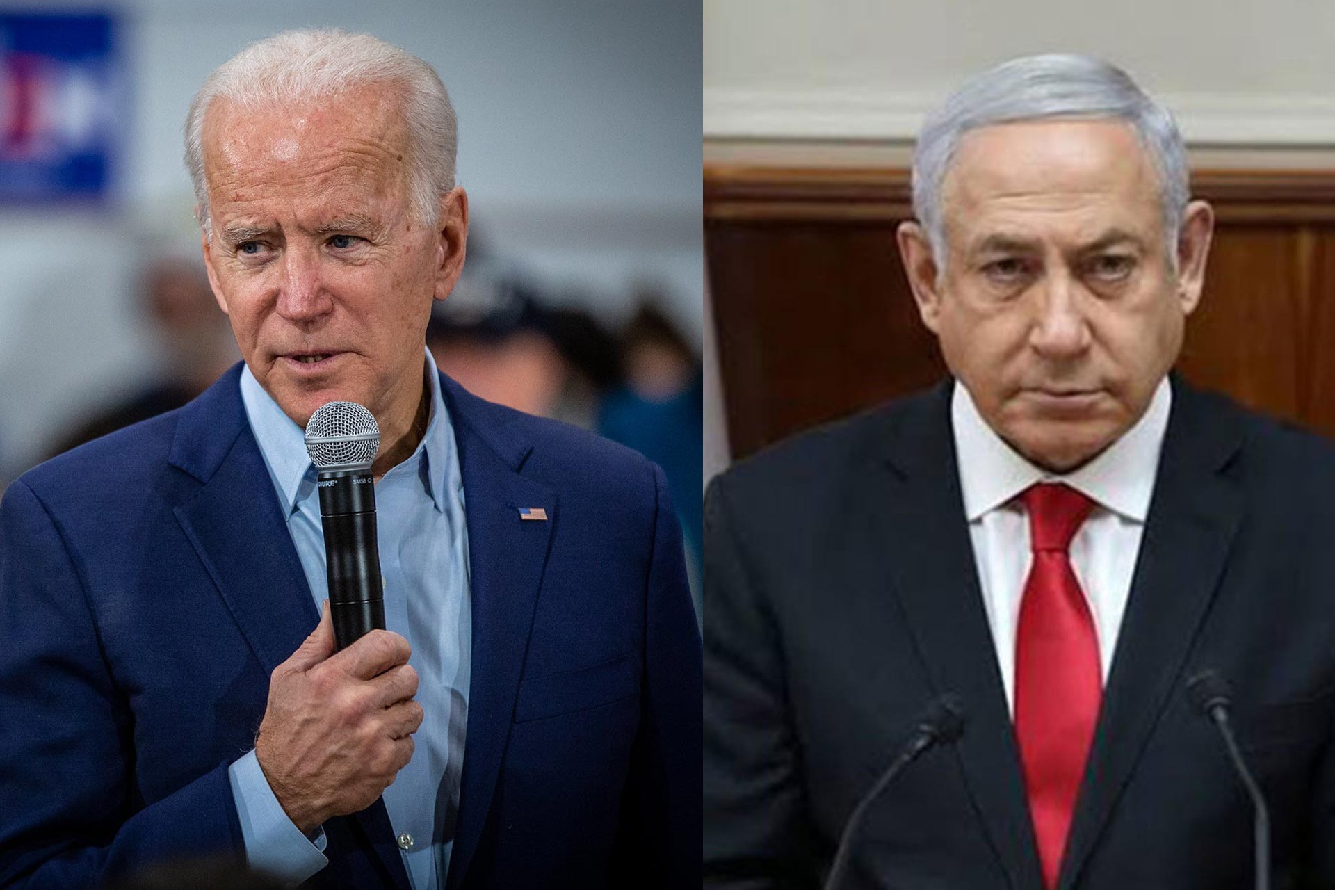 Joe Biden ve netanyahu