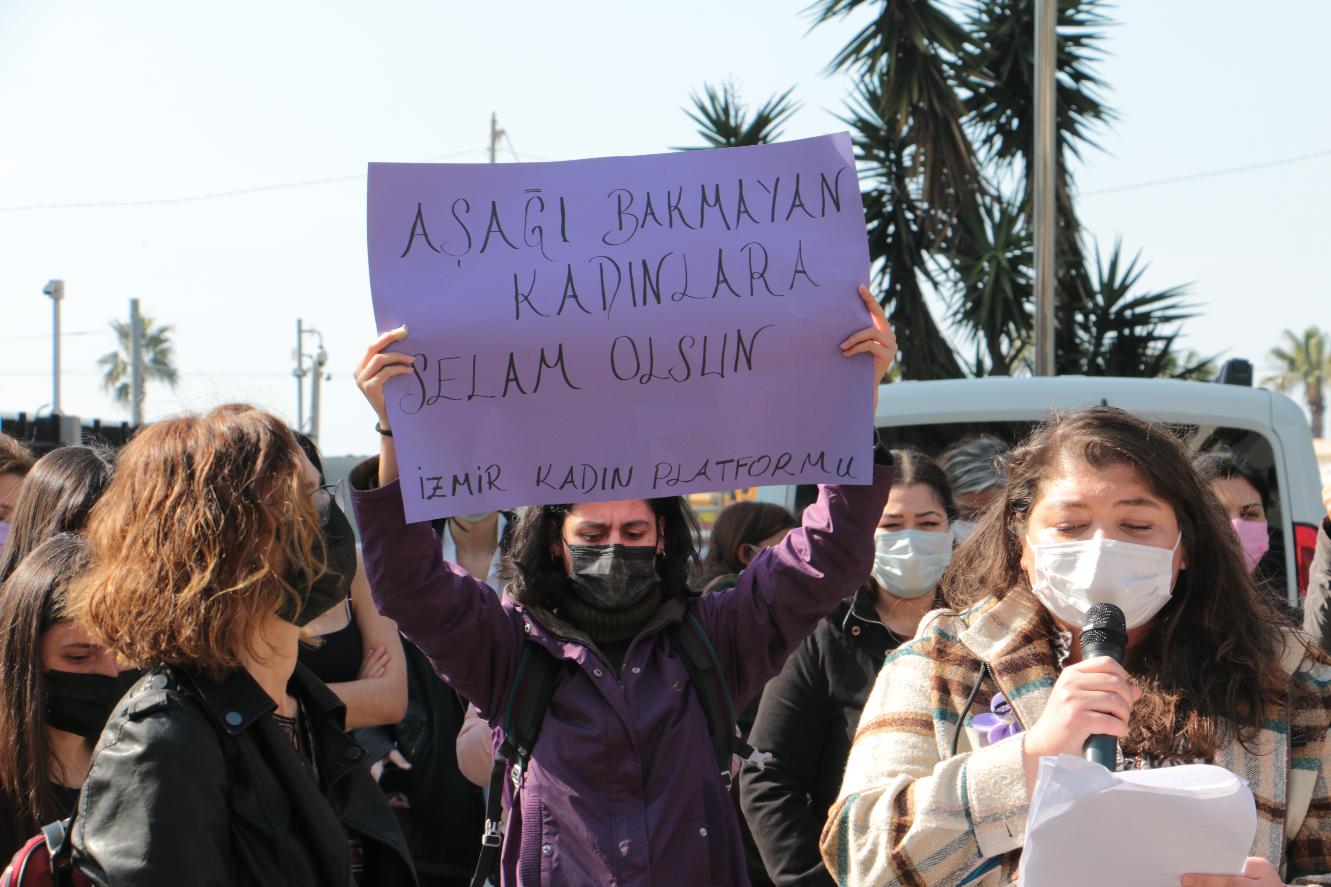 İzmir Kadın Platformunun işçi kadın buluşması