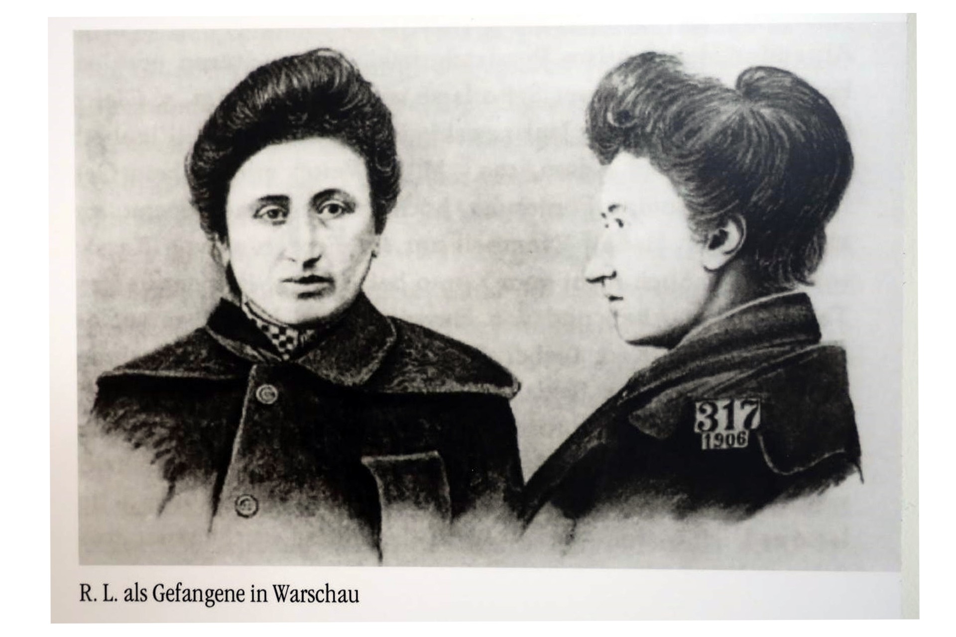 Rosa Luxemburg'un 150. doğum günü dolayısıyla Suttgart'ta açılan sergiden fotoğraflar.