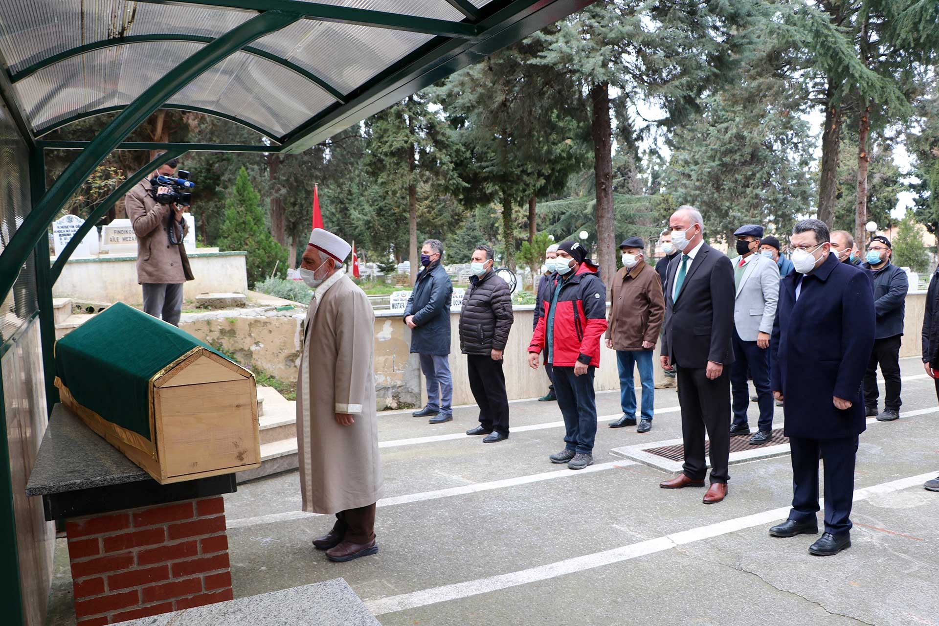 Aytekin Çakmakçı'nın cenaze töreni