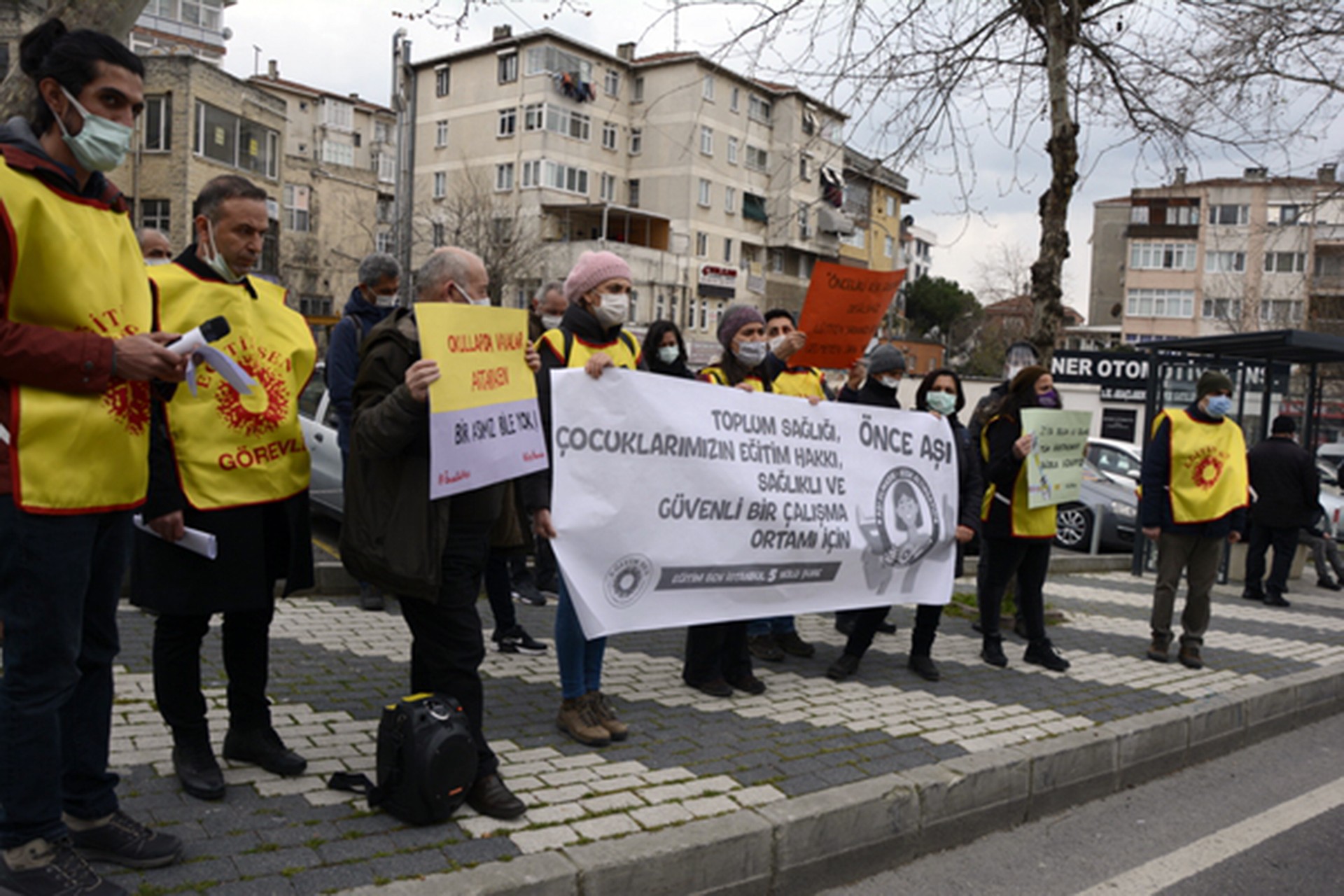 Eğitim Sen İstanbul 5 No'lu Şubesi açıklama yaptı