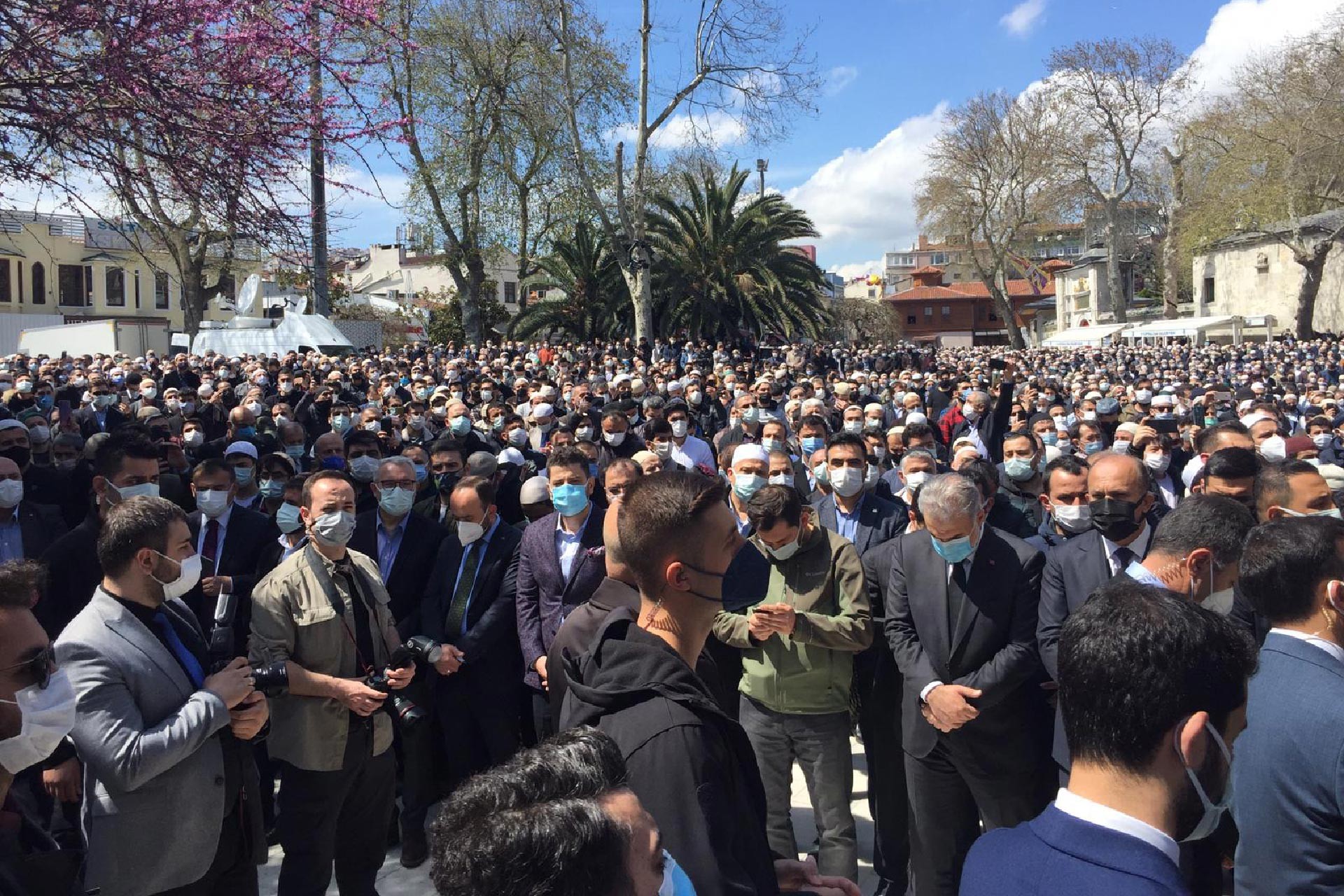 Hüsnü Bayramoğlu'nun cenazesi