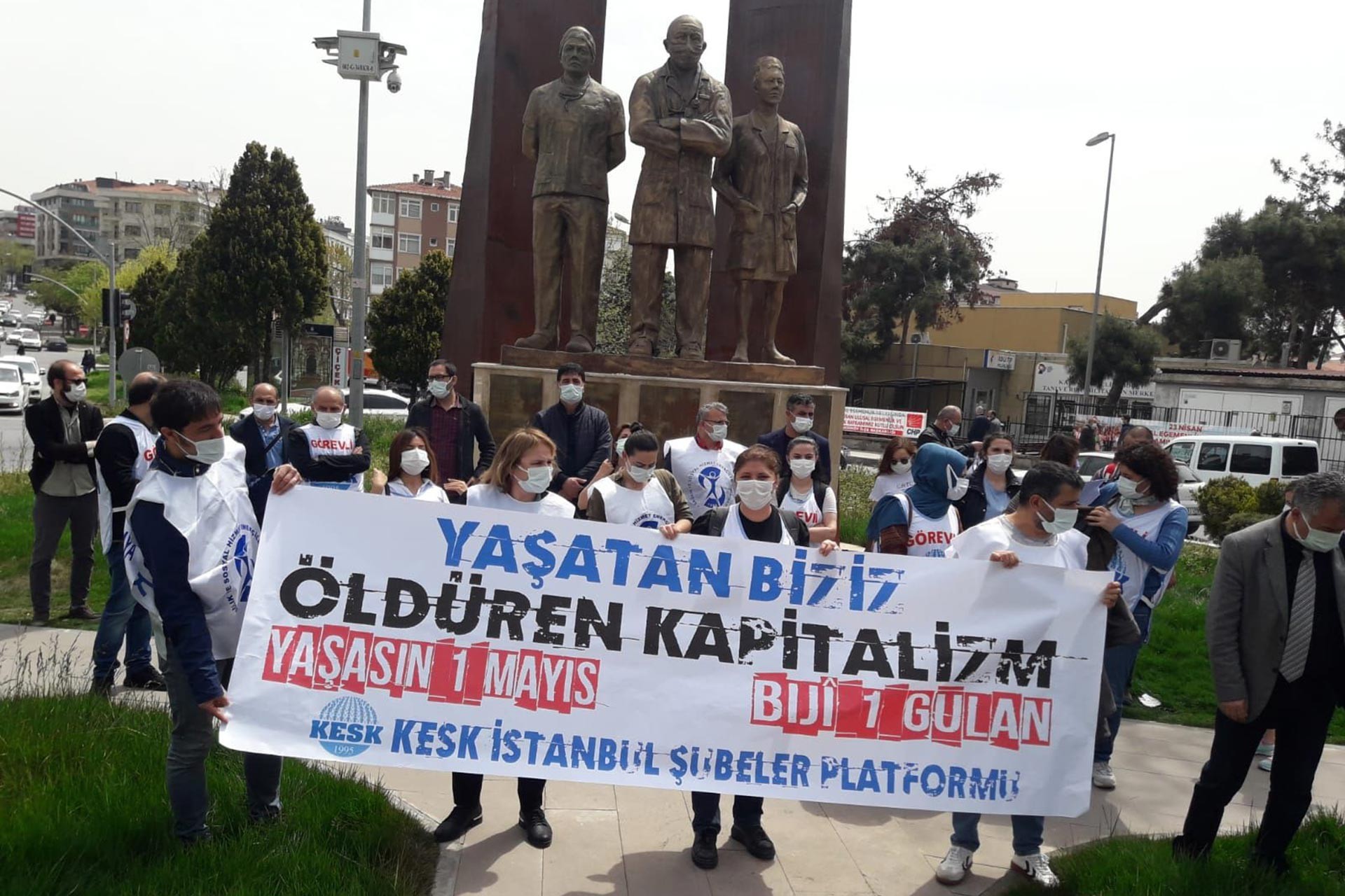 KESK İstanbul Şubeler Platformu'nun 1 Mayıs açıklaması