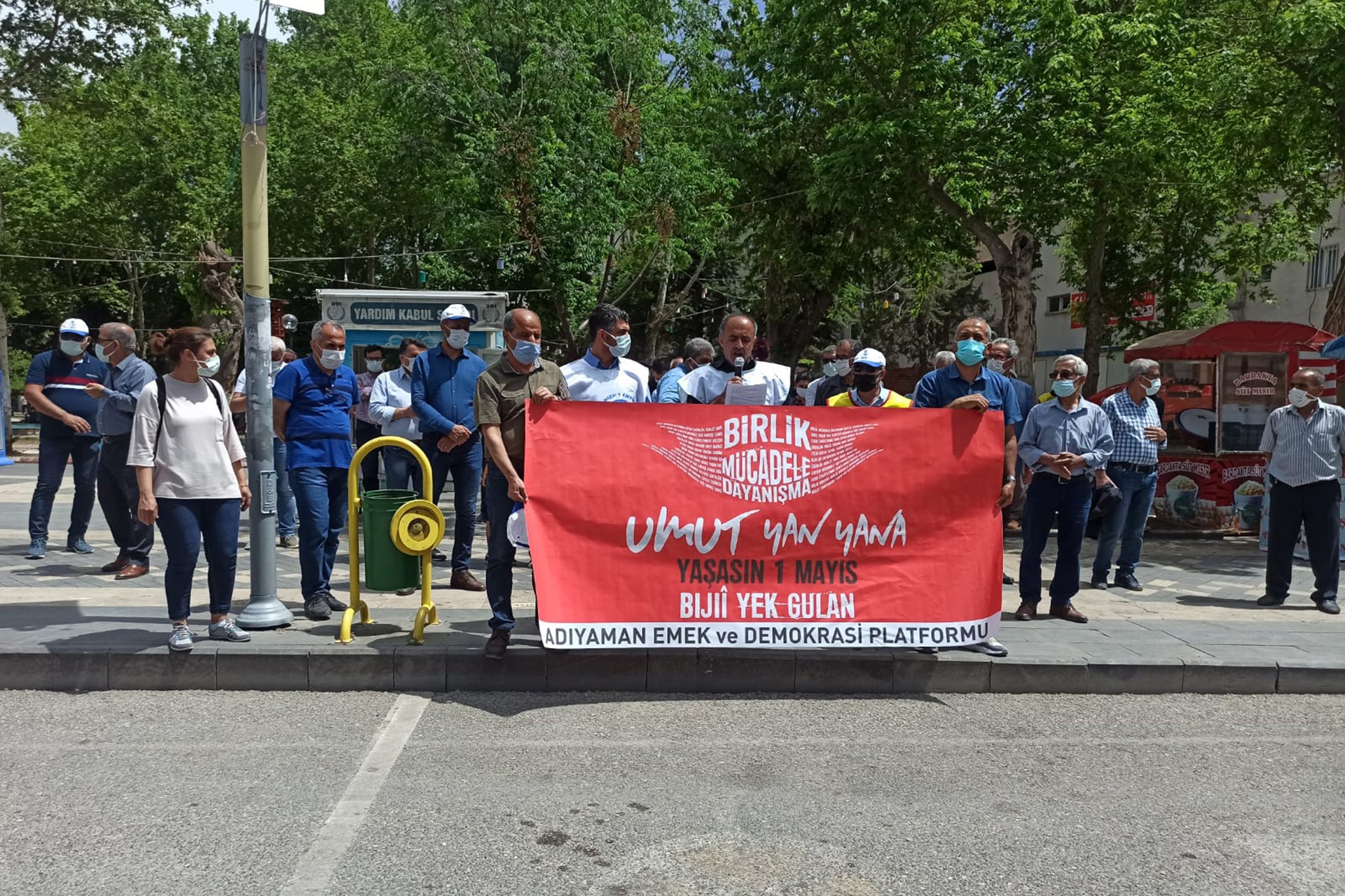 Adıyaman'da 1 Mayıs kutlaması