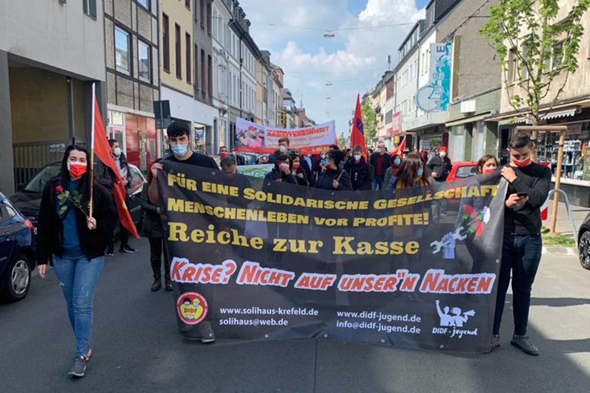 Krefeld'de 1 Mayıs