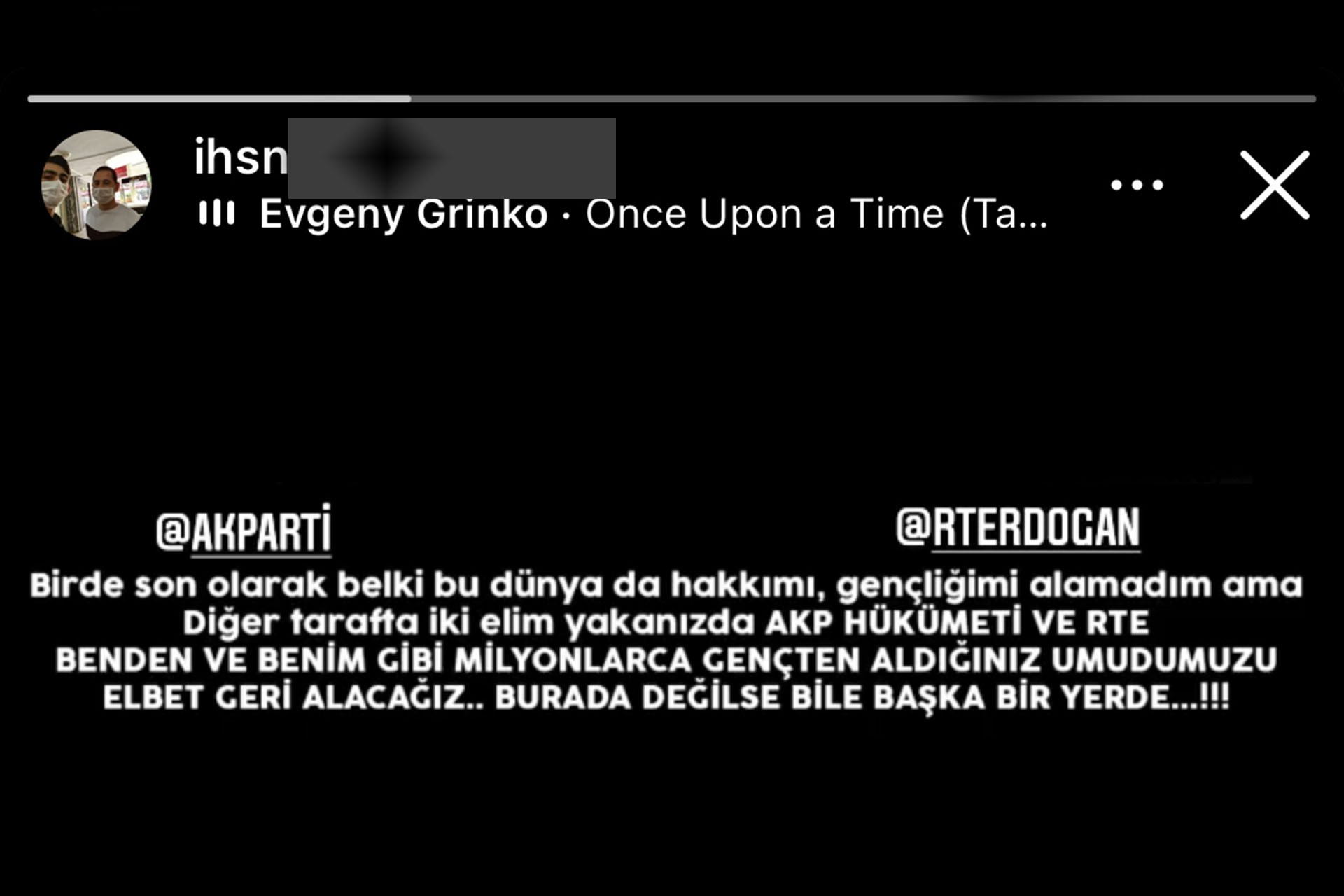 İşsiz bir genç Erdoğan ve AKP'yi eleştirdikten sonra yaşamına son verdi