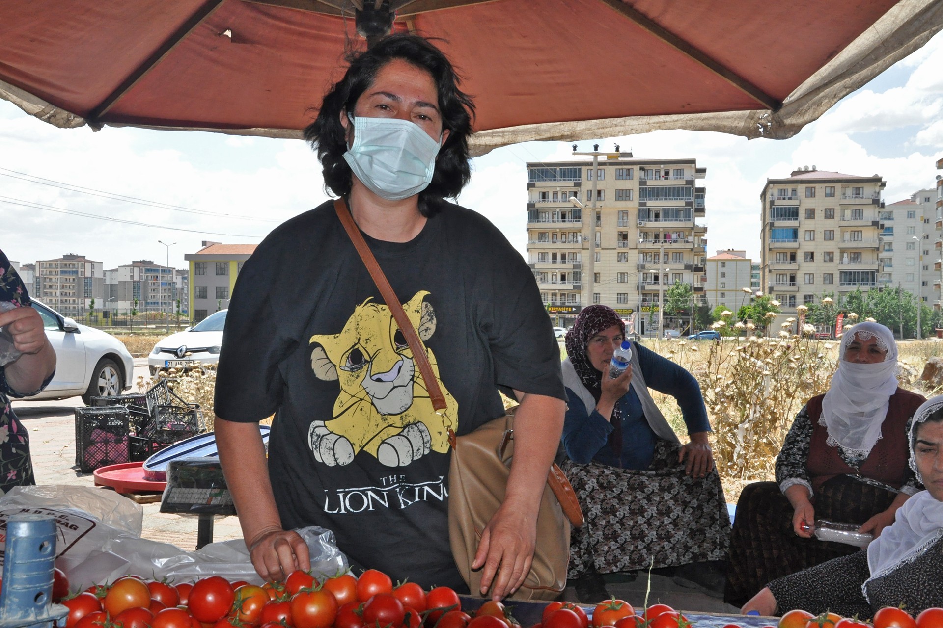 Jiyan kadın pazarı esnafı Rukiye Bakış.