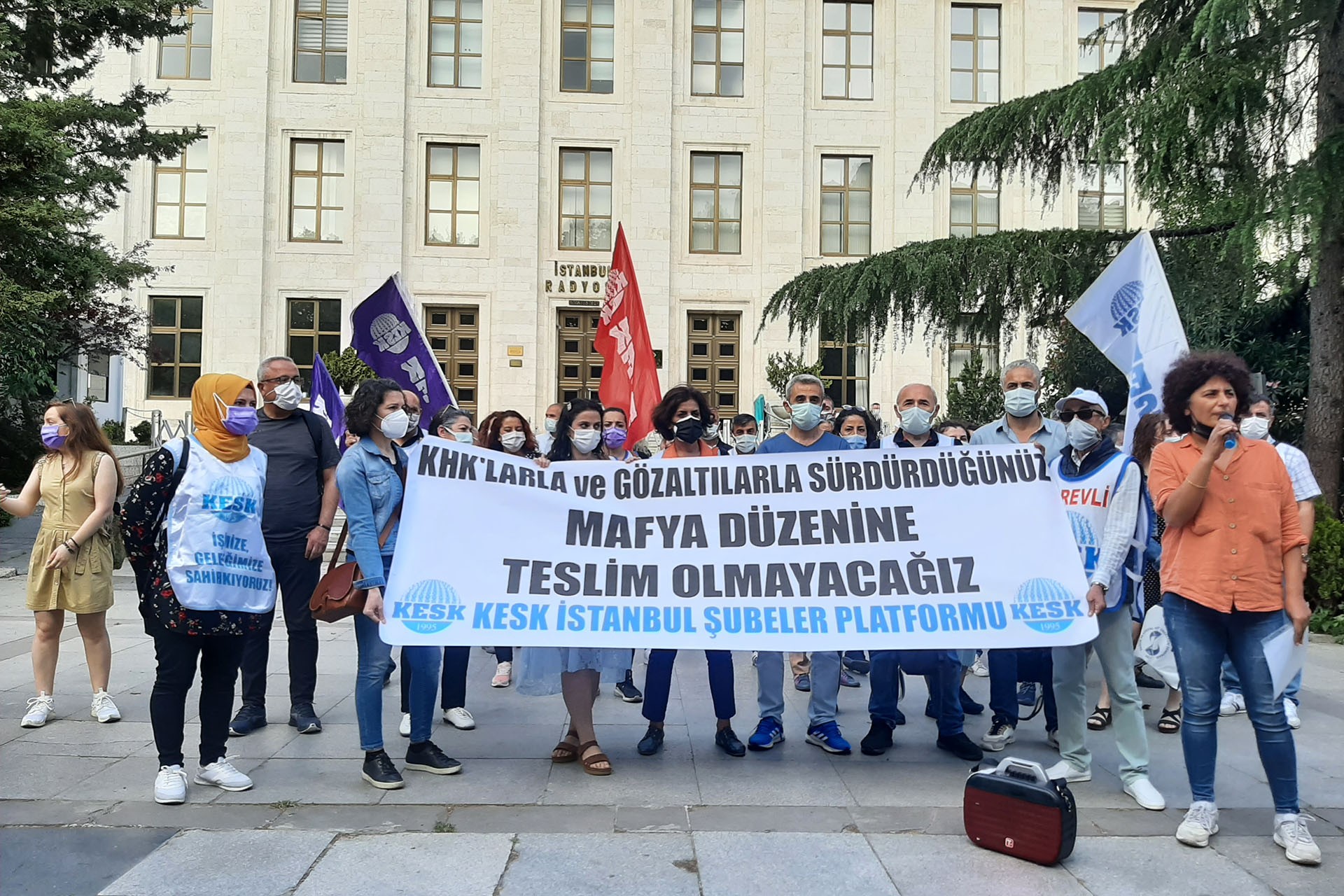 KESK İstanbul Şubeler Platformu açıklama yaptı