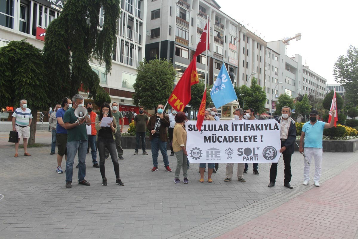 Bolu'da yapılan ortak açıklama