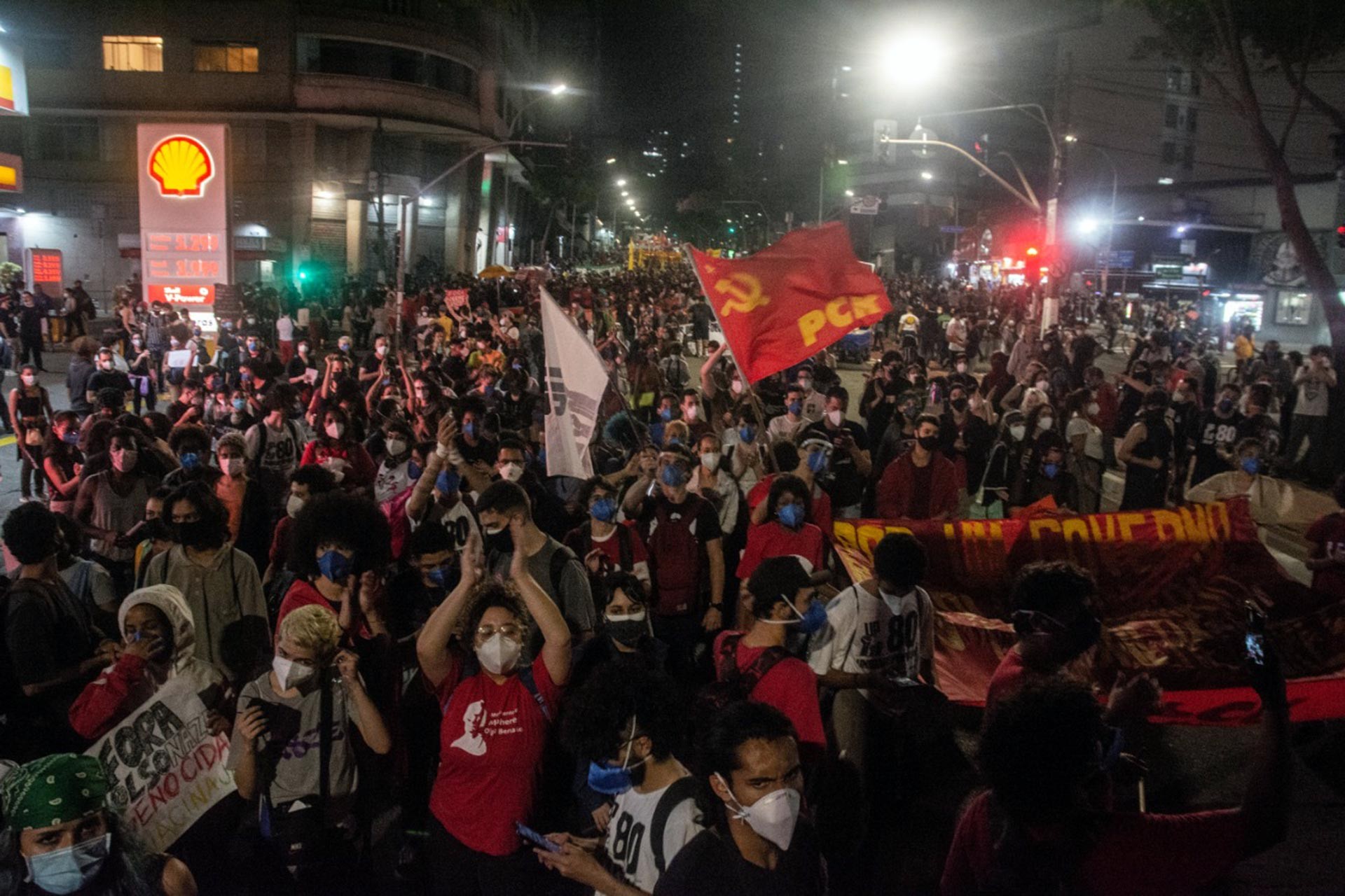 Brezilya'da kitlesel protesto