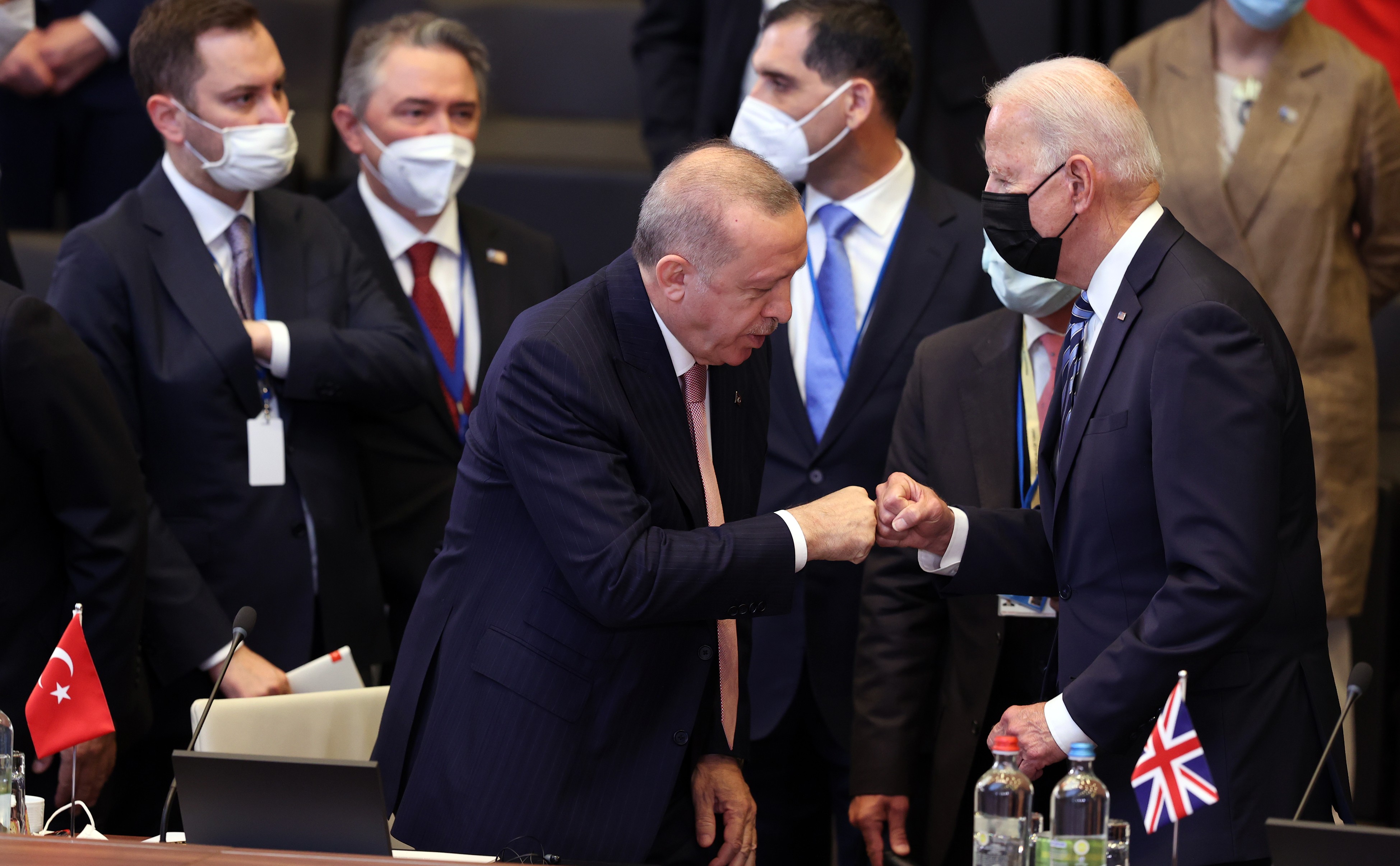 Tayyip Erdoğan, Joe Biden 