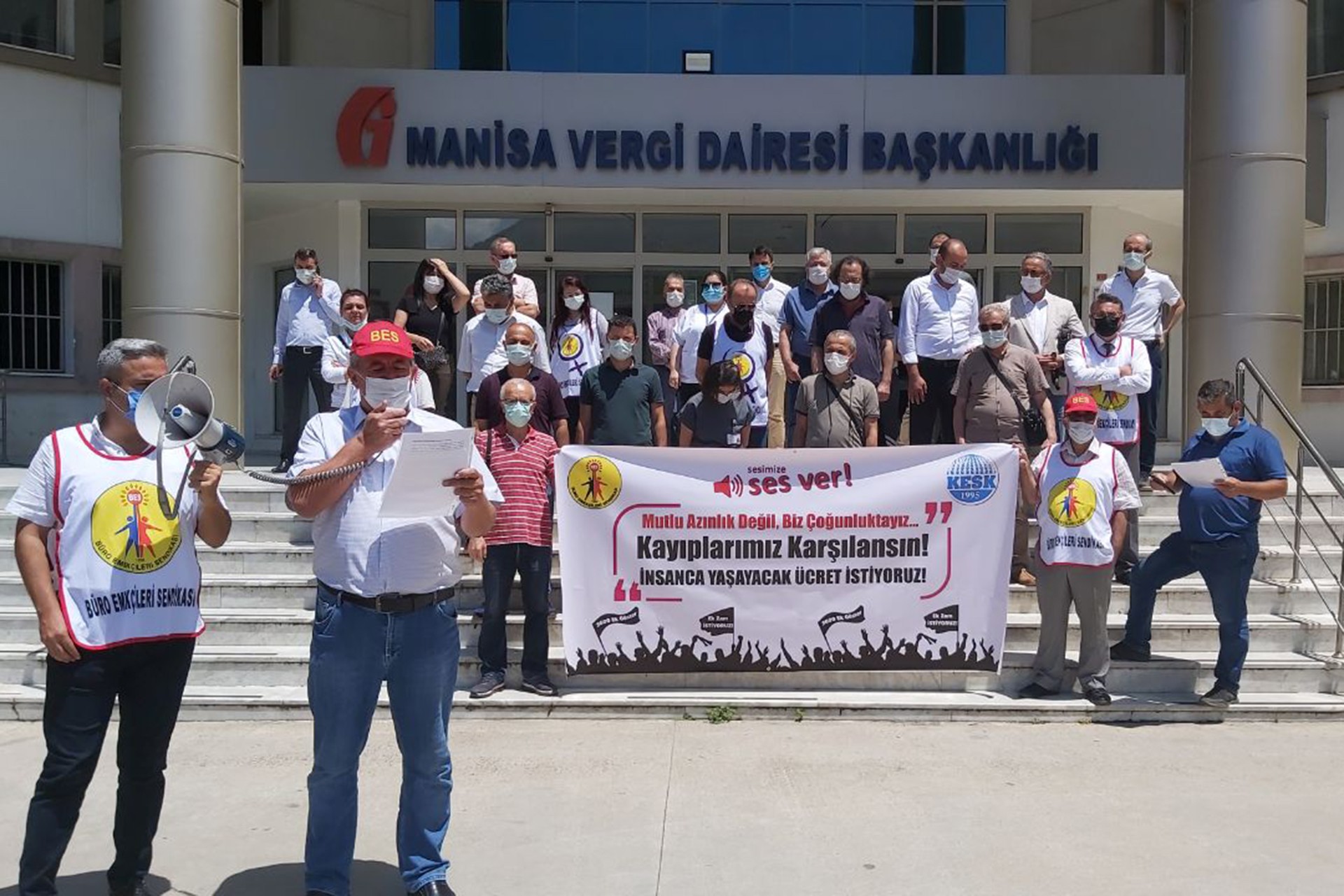 BES Manisa üyeleri açıklama yaptı