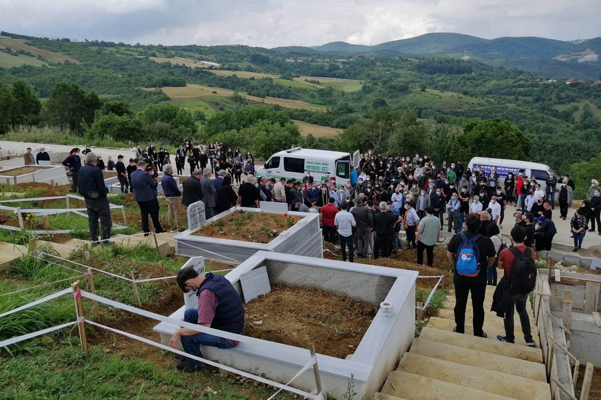 Ceren Özveri'nin cenazesi