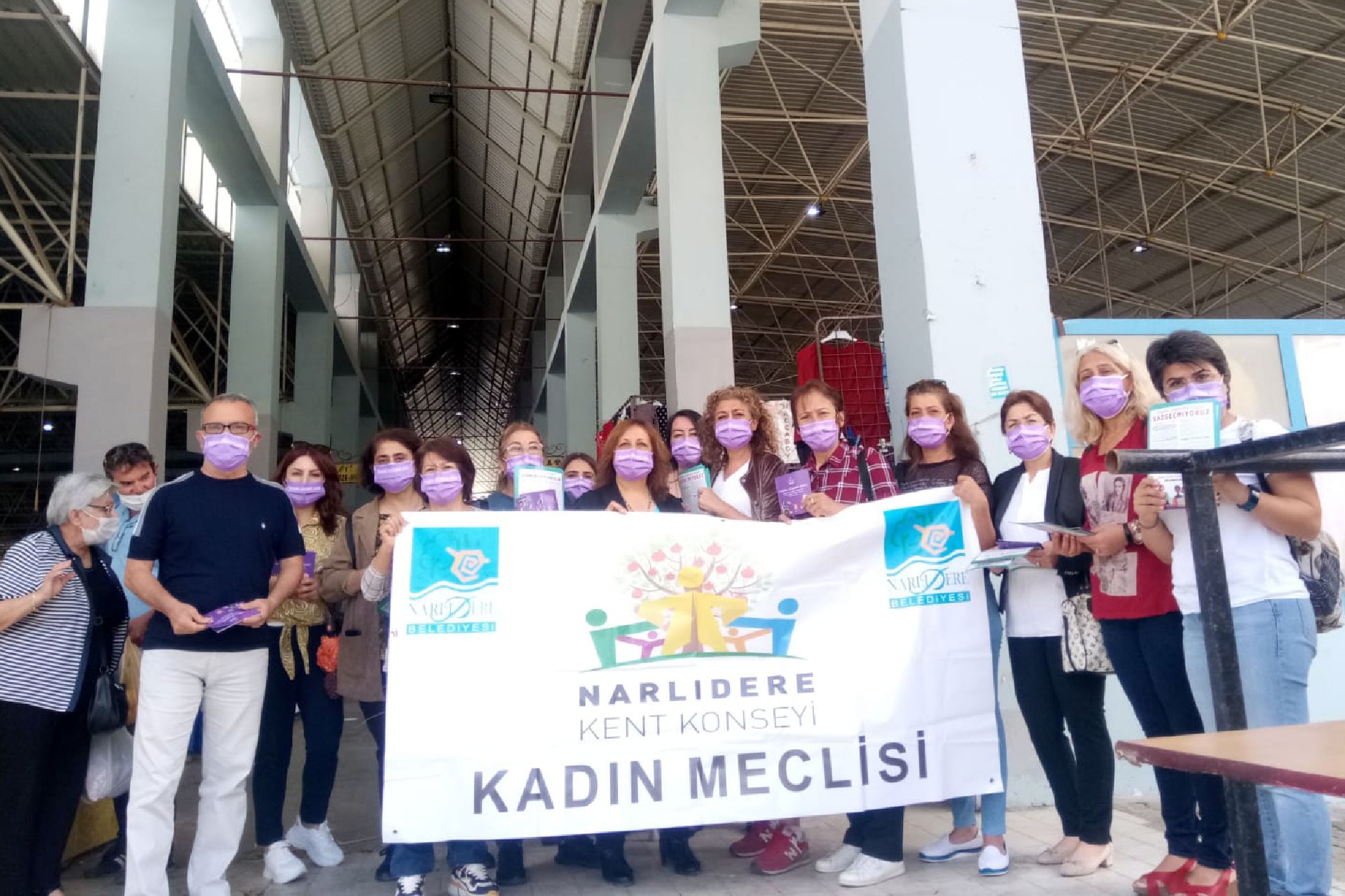 Narlıdere'de kadınlardan İstanbul Sözleşmesi eylemine çağrı