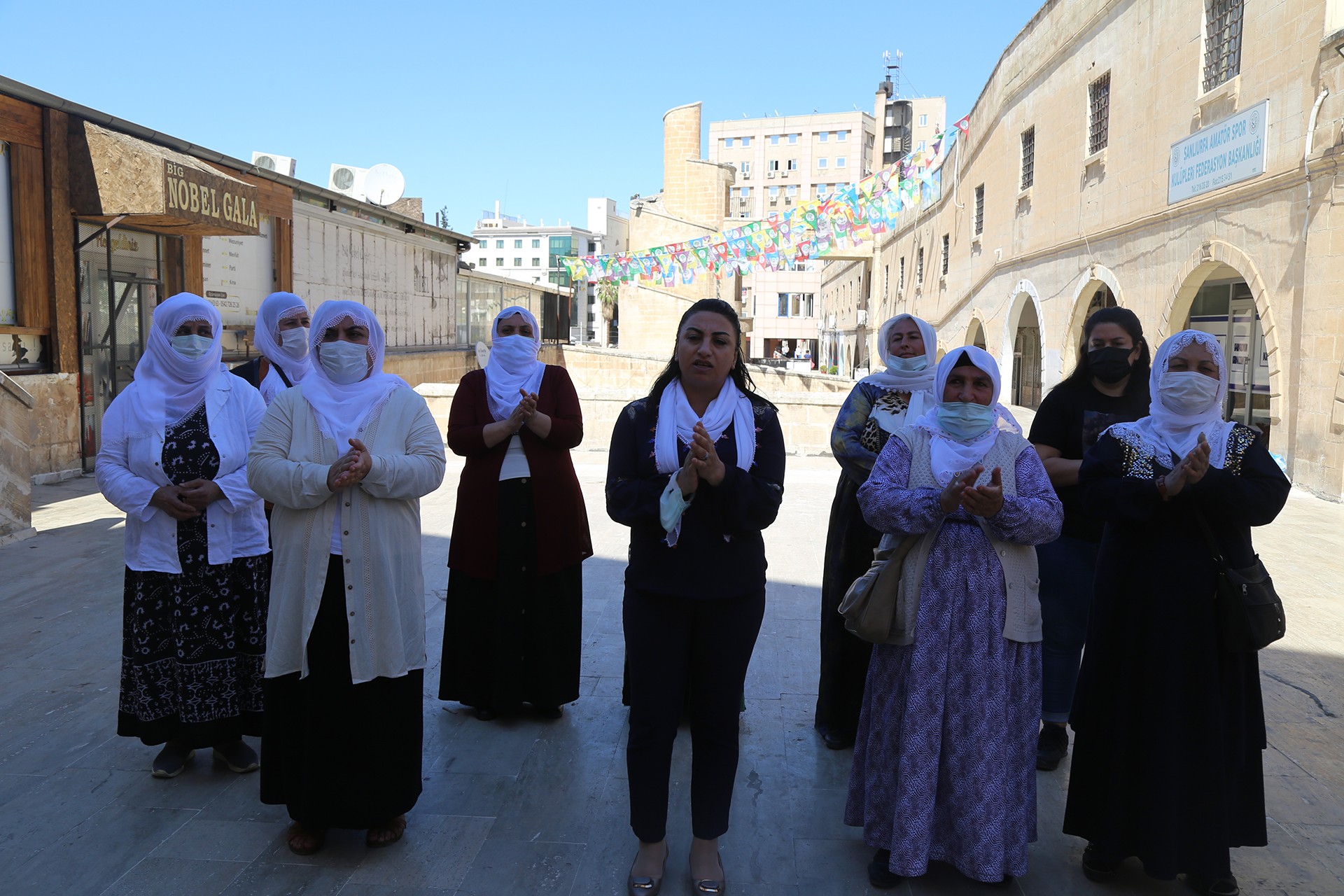 Urfa'da kadınlar açıklama yaptı