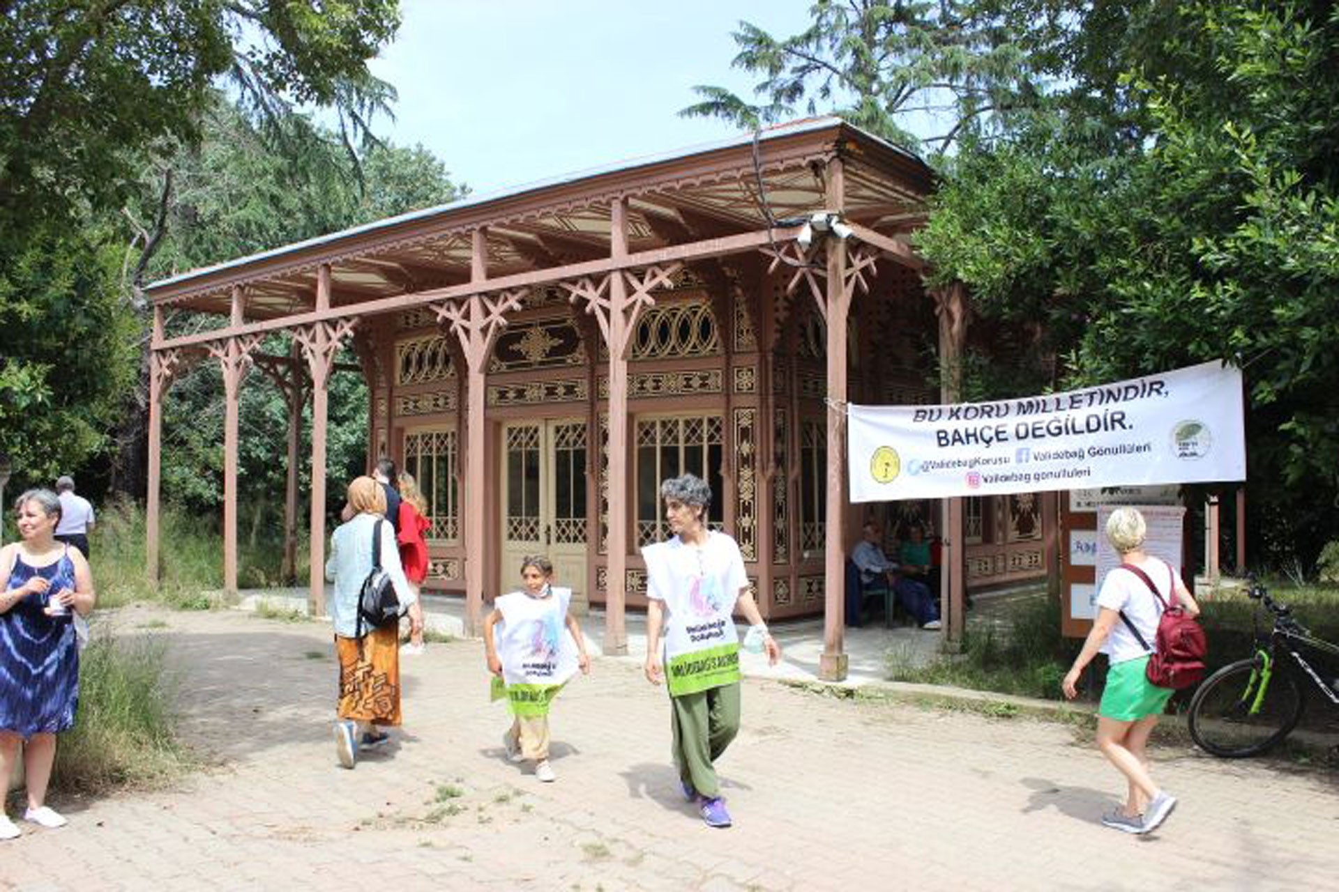 Validebağ korusunda nöbet devam ediyor