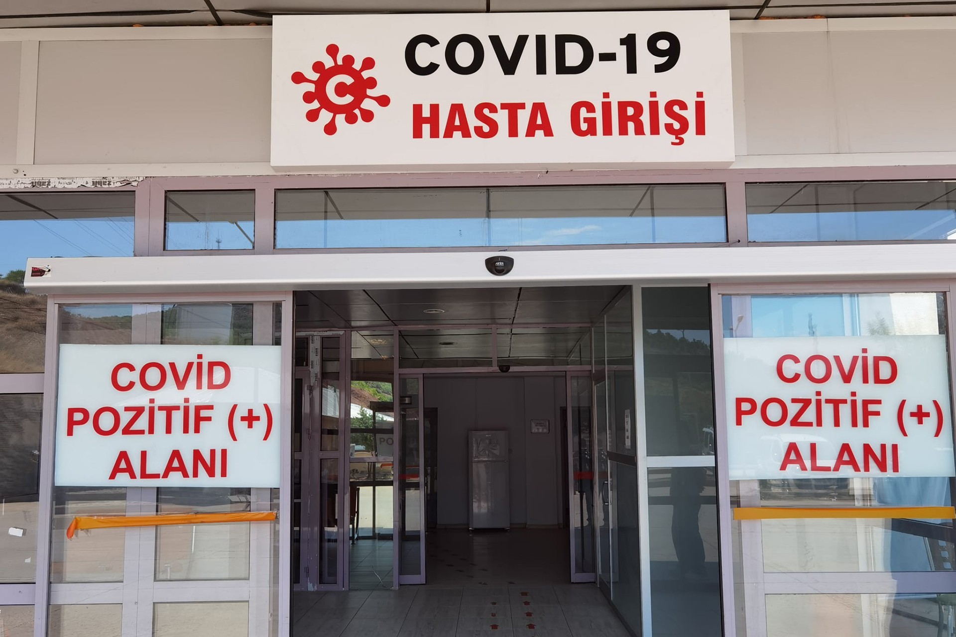 Covid-19 hasta girişi