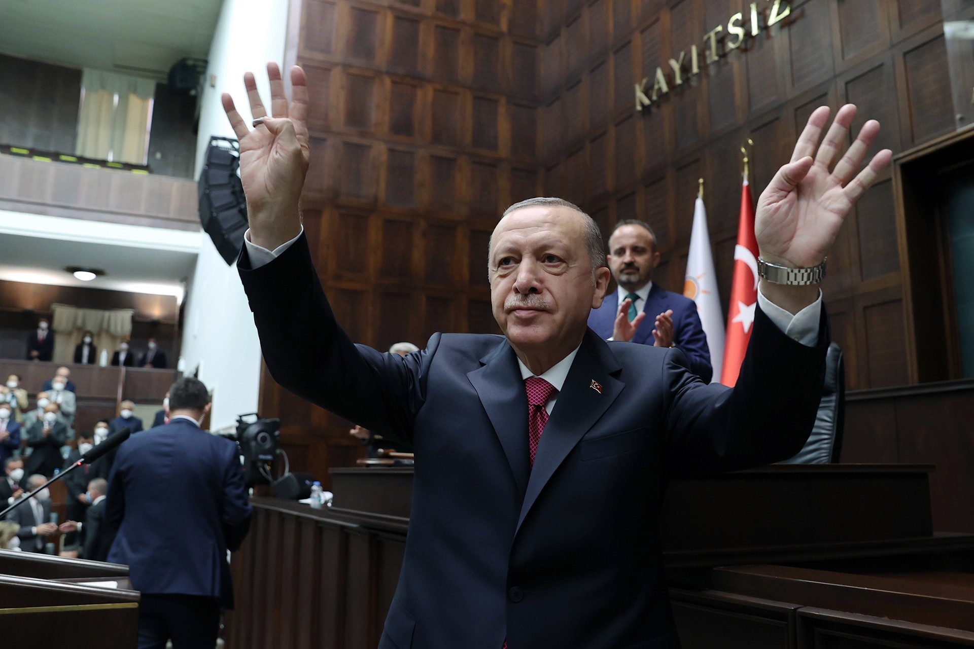 Erdoğan, rabia işareti, rabia sembolü