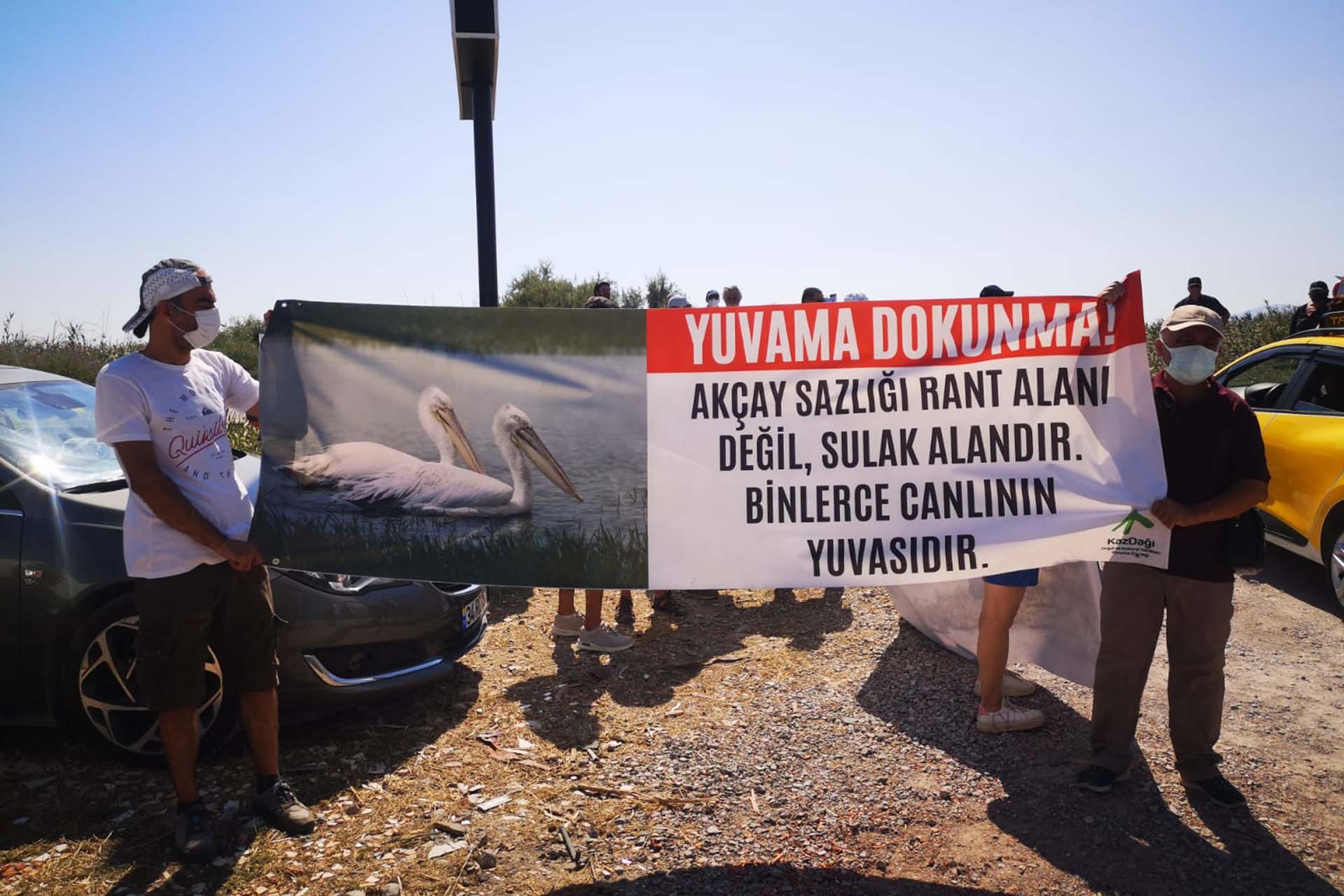 Akçay Sazlığı ve Sulak Alanına moloz dökümü kararı iptal edildi