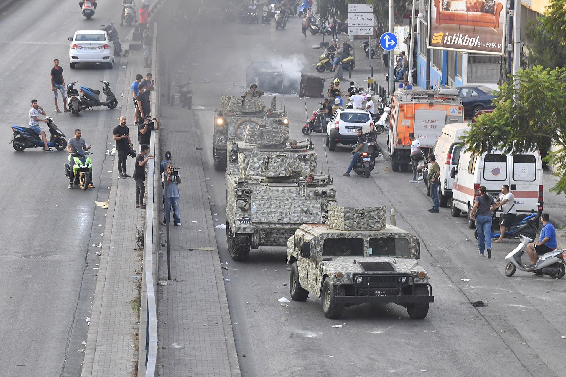 Lübnan'da eylemler