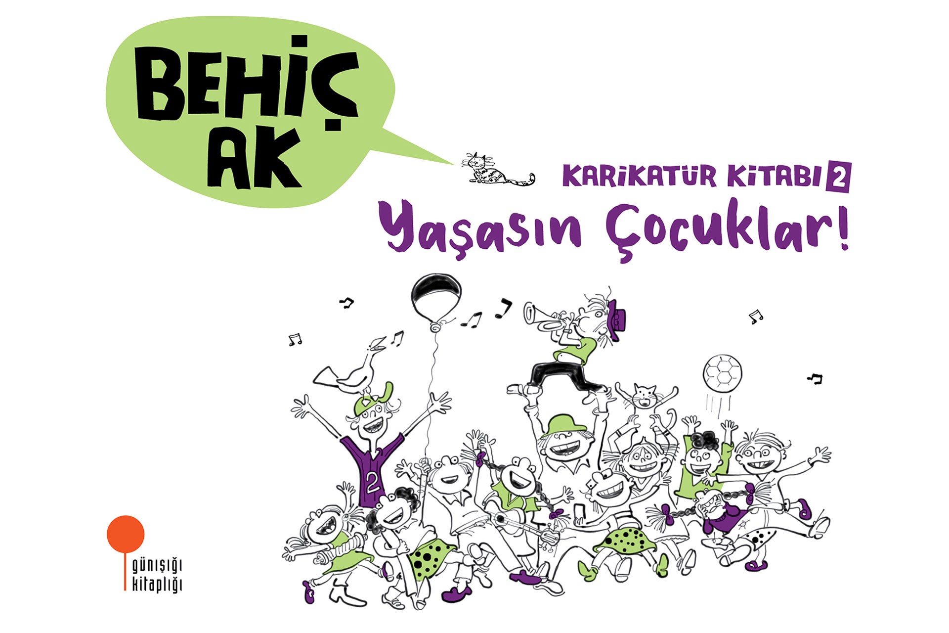 'Karikatür Kitabı 2 - Yaşasın Çocuklar' kitabının kapağı