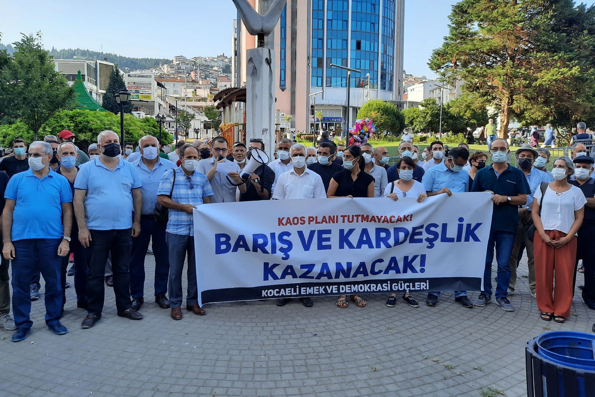 Konya'daki ırkçı katliam Kocaeli'de protesto edildi