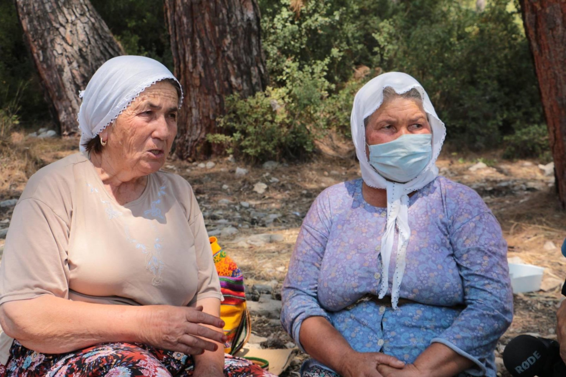 Akbelen ormanı için direnen köylüler