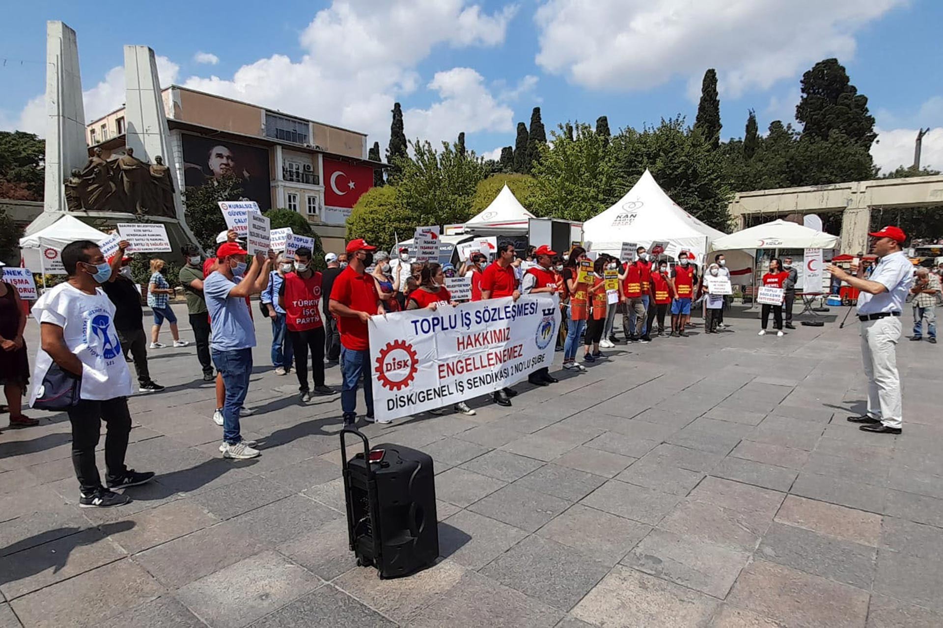 Bakırköy Belediyesi işçileri