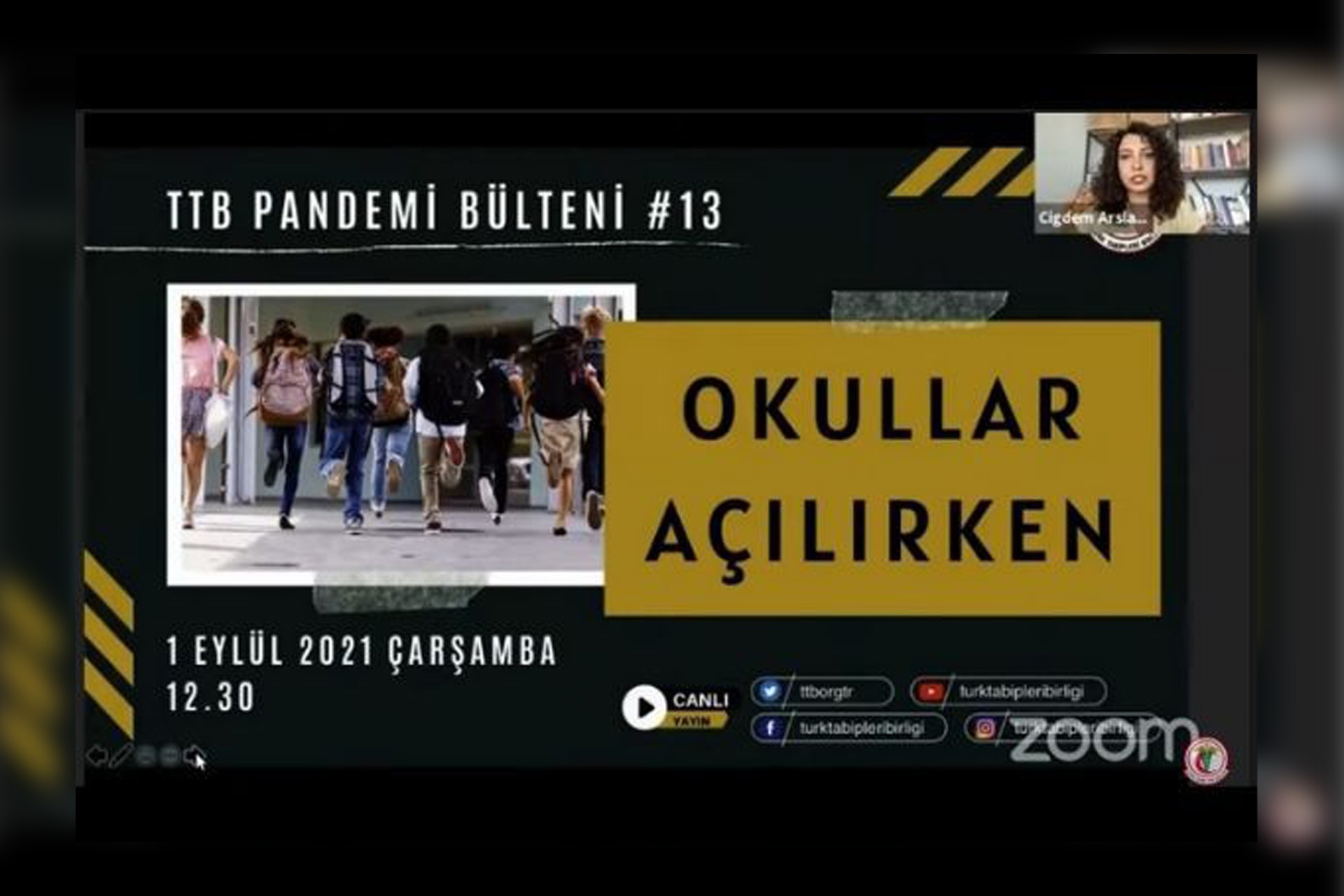 TTB'nin okullar açılırken bülteni