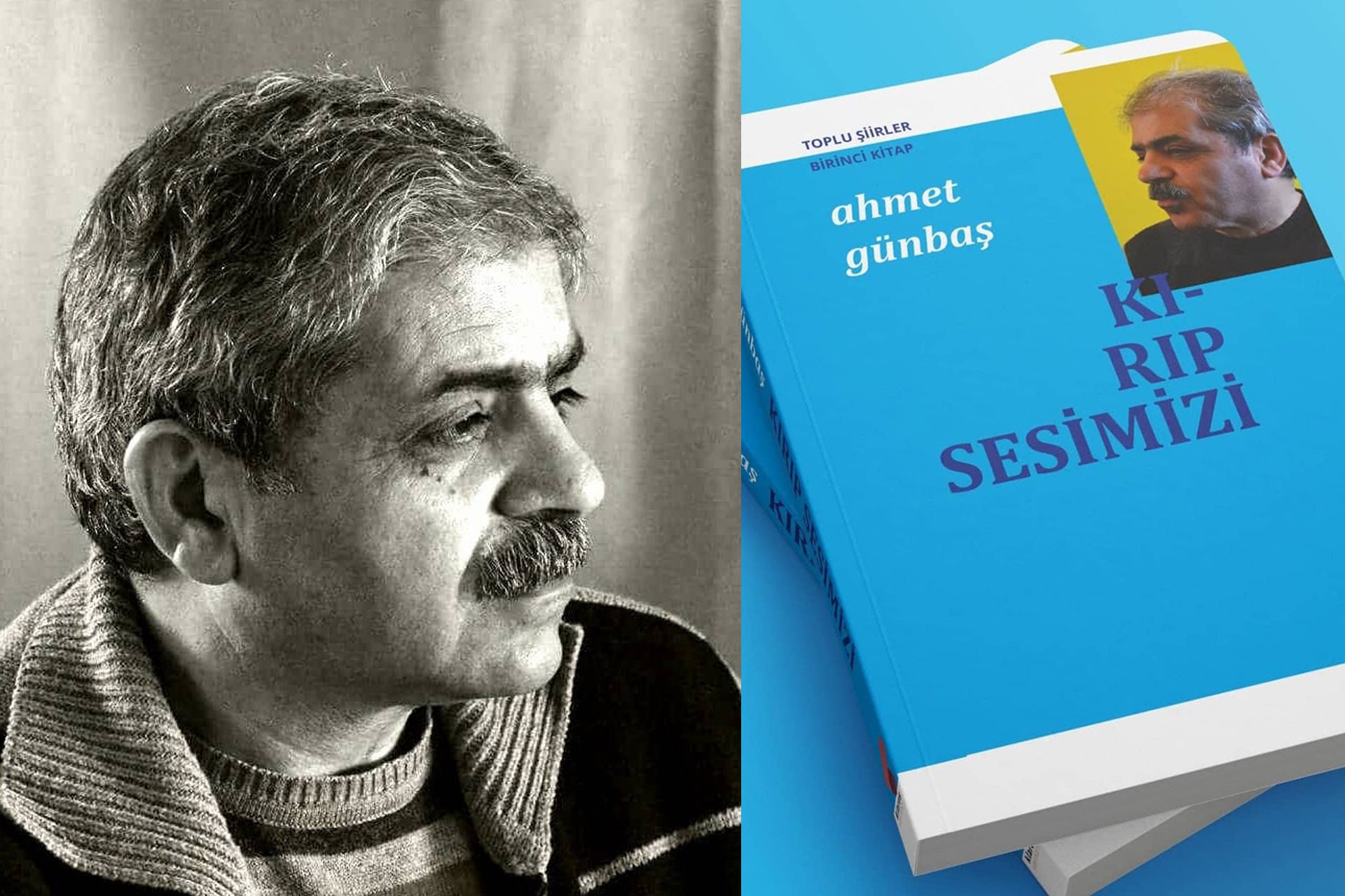 Şair Ahmet Günbaş ve Kı-rıp Sesimizi kitap kapağı