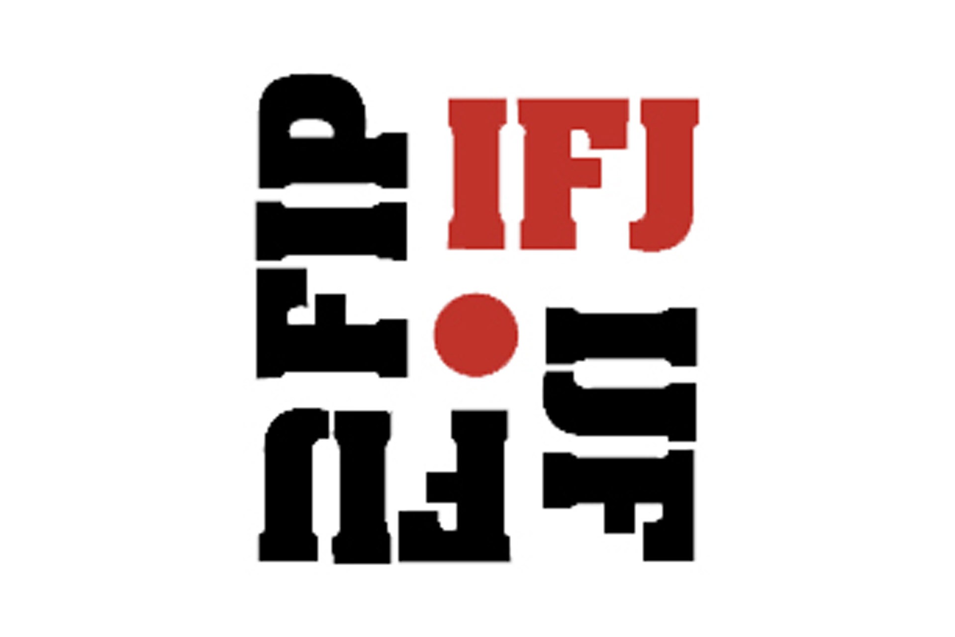 Uluslararası Gazeteciler Federasyonu (IFJ) logosu