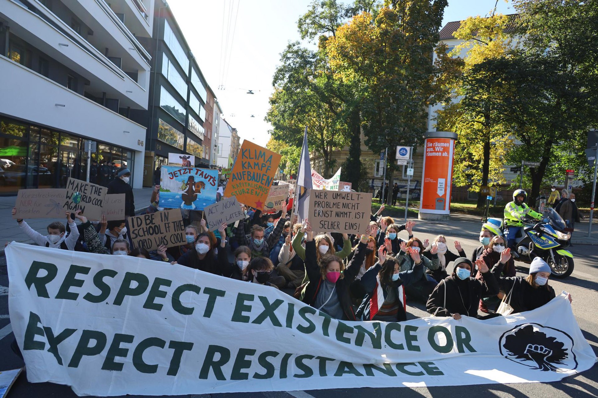 Almanya gençliği iklim protestolarına devam ediyor