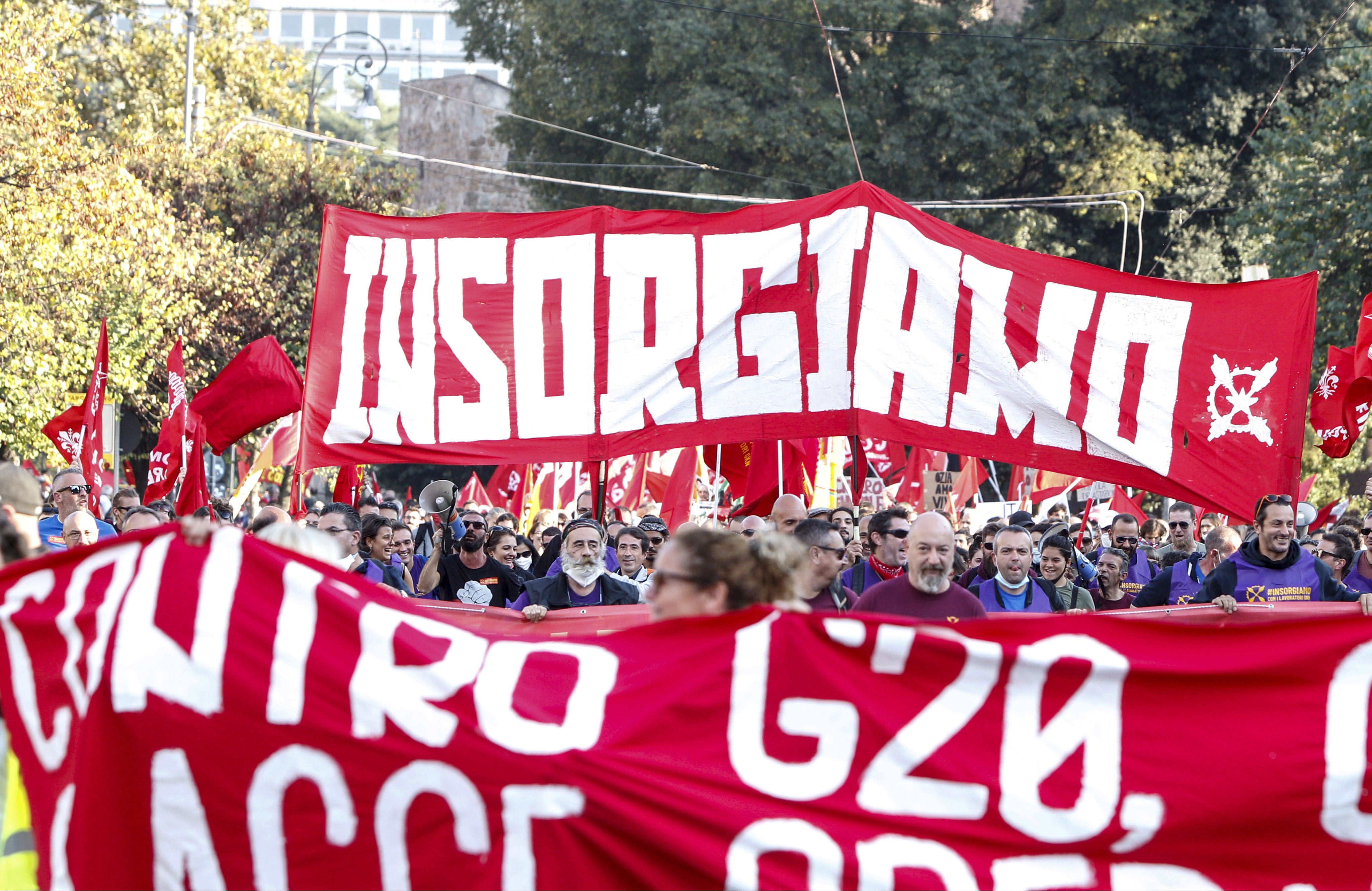 İtalya'da G20 protestosu 