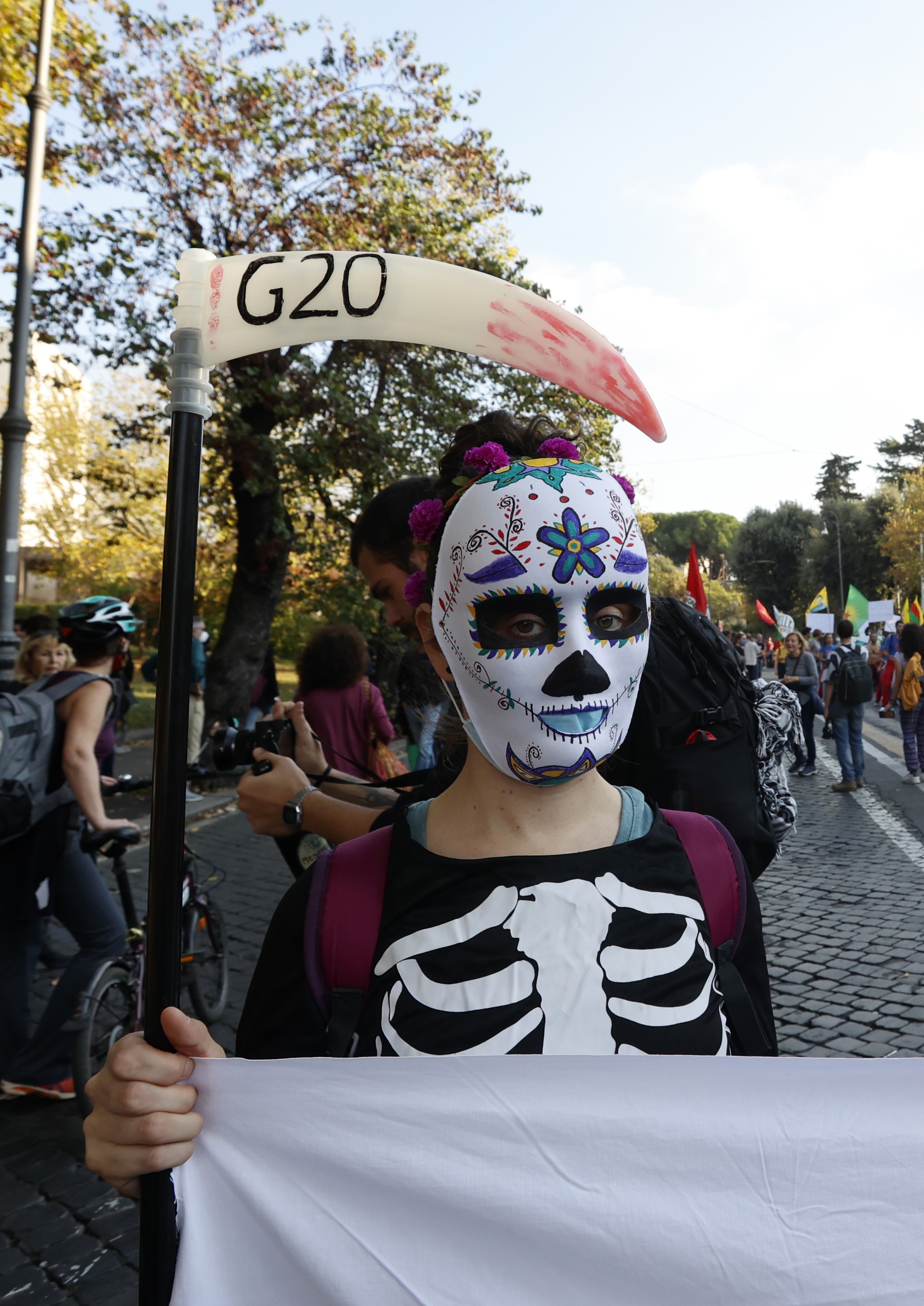 İtalya'da G20 protestosu 