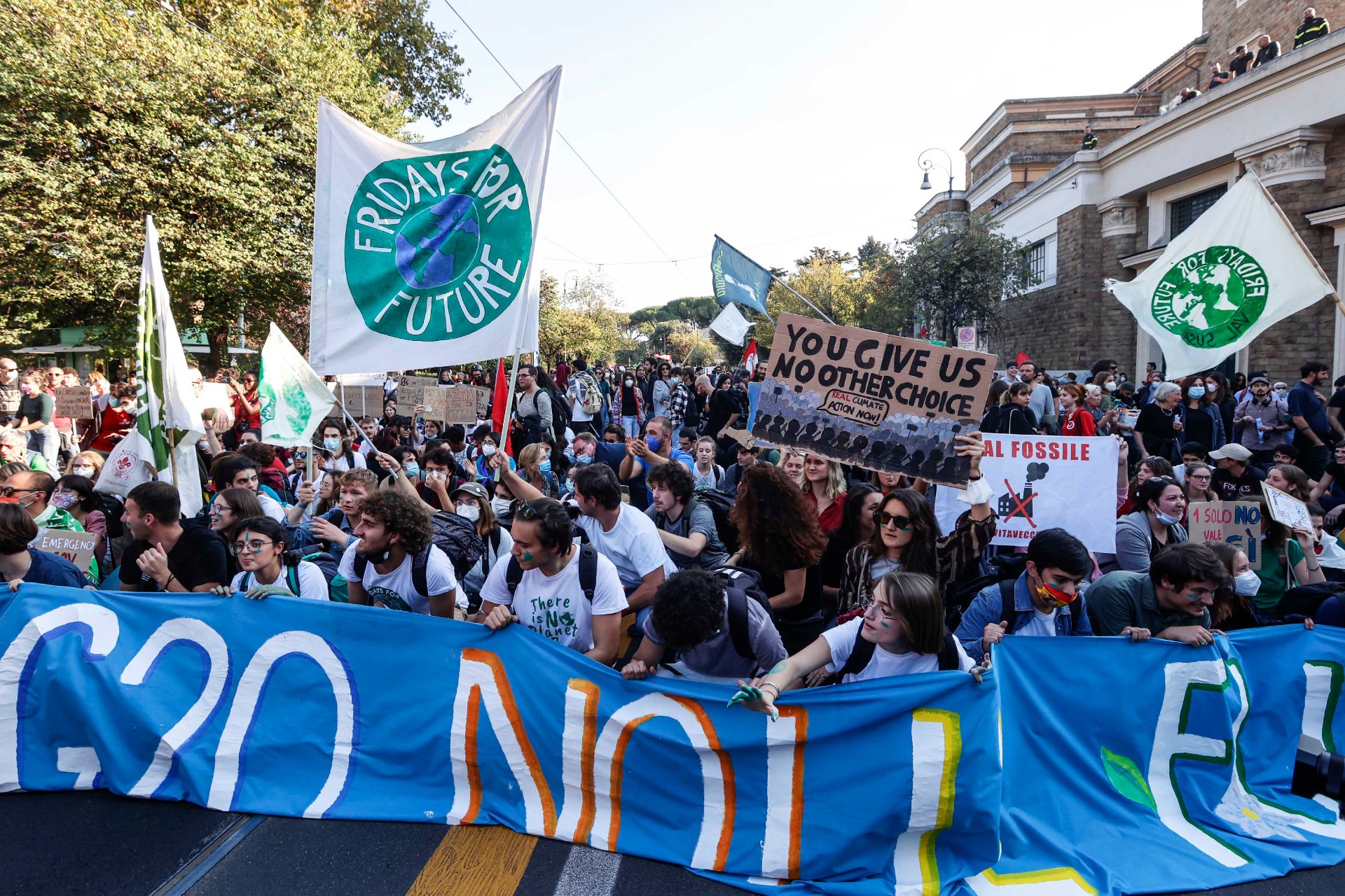 İtalya'da G20 protestosu 