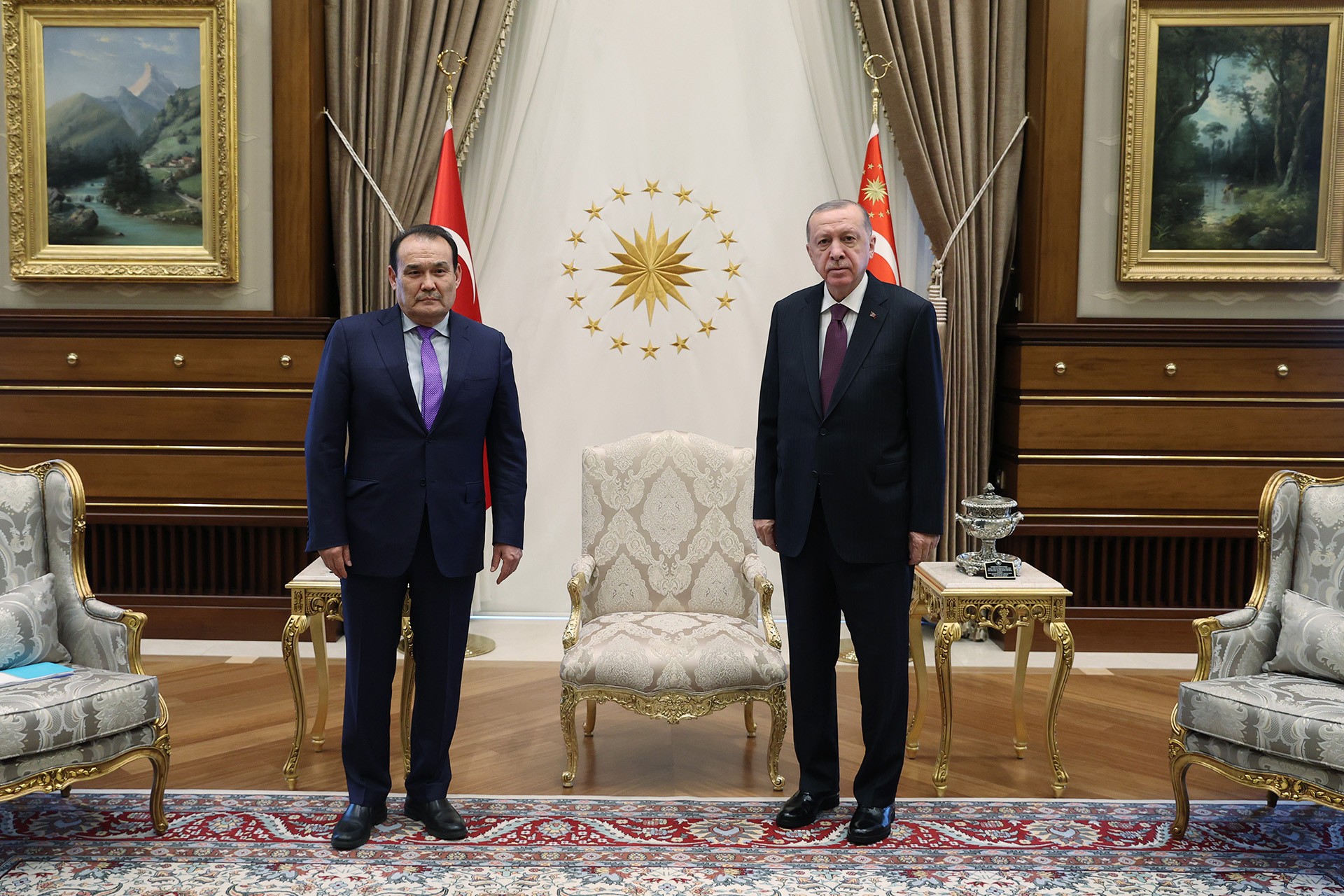 Tayyip Erdoğan ve Baghdad Amreyev