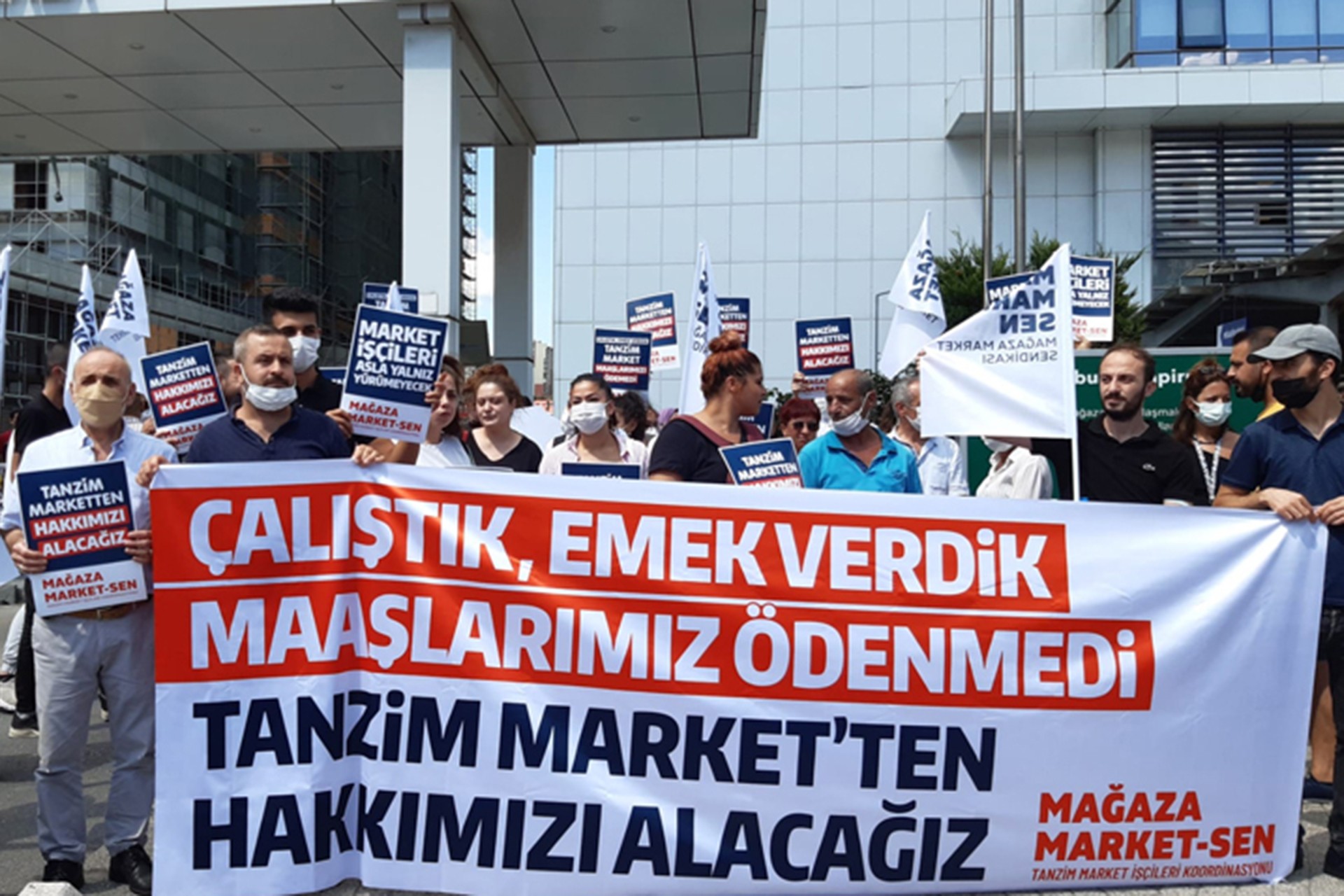 Mağaza Market-Sen tanzim market işçileri koordinasyonu