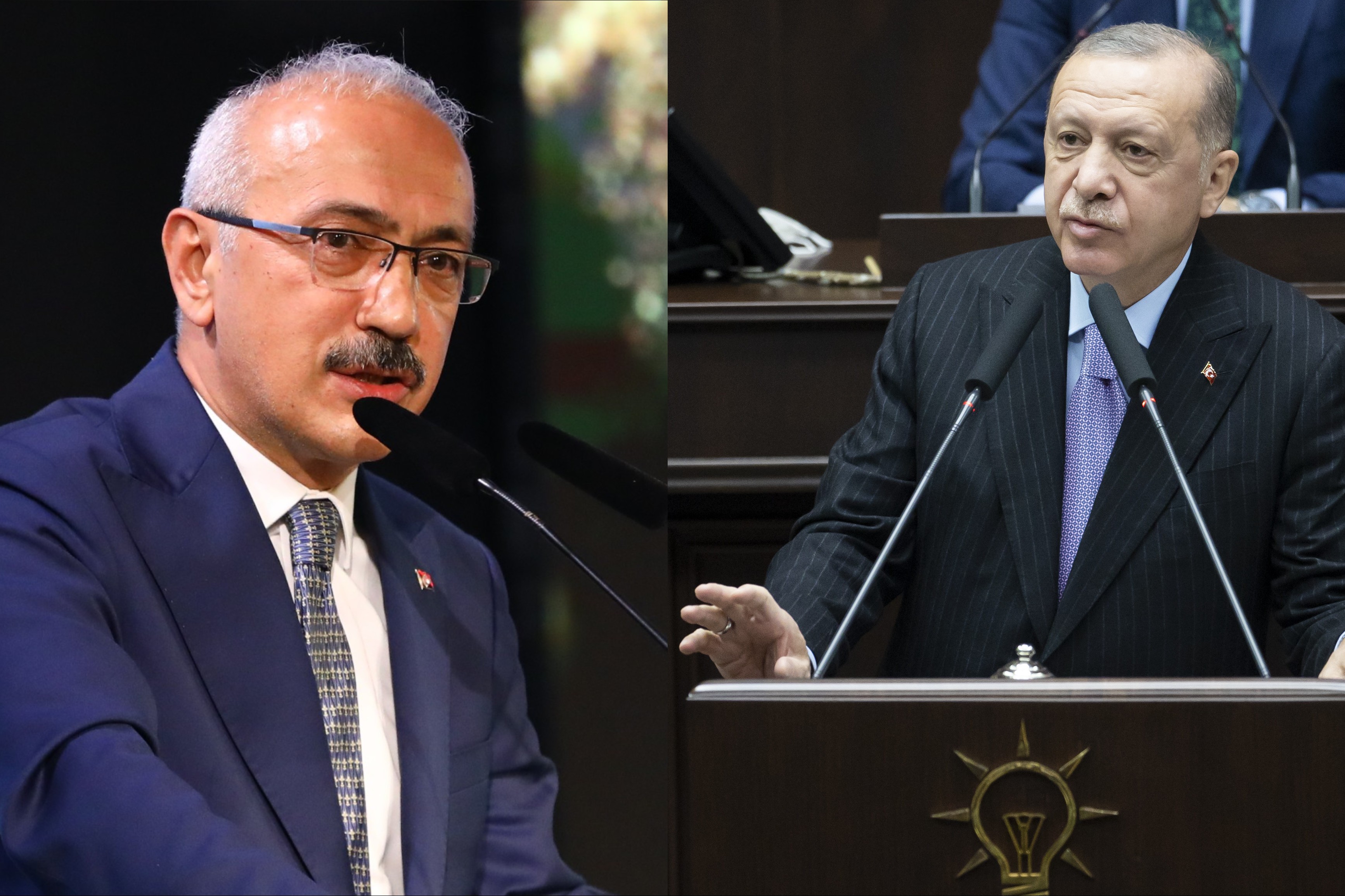 Cumhurbaşkanı Erdoğan'ın, partisinin grup toplantısında 'Ben faizi savunanla beraber olmam' ifadelerinin ardından, hedefinin dün enflasyon ve faiz açıklamaları yapan Lütfi Elvan'ı olduğu düşünüldü.