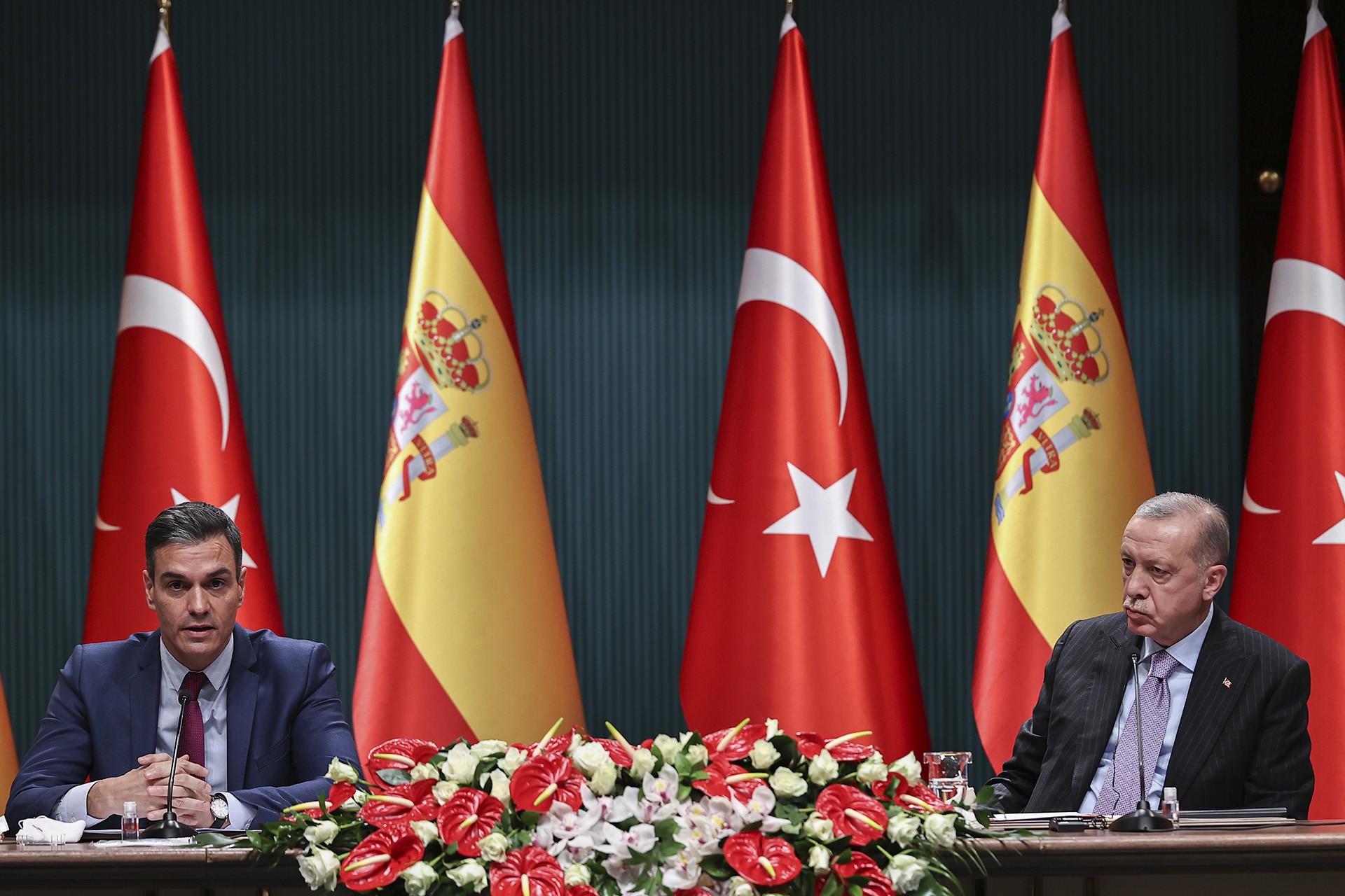 Sanchez ve Erdoğan