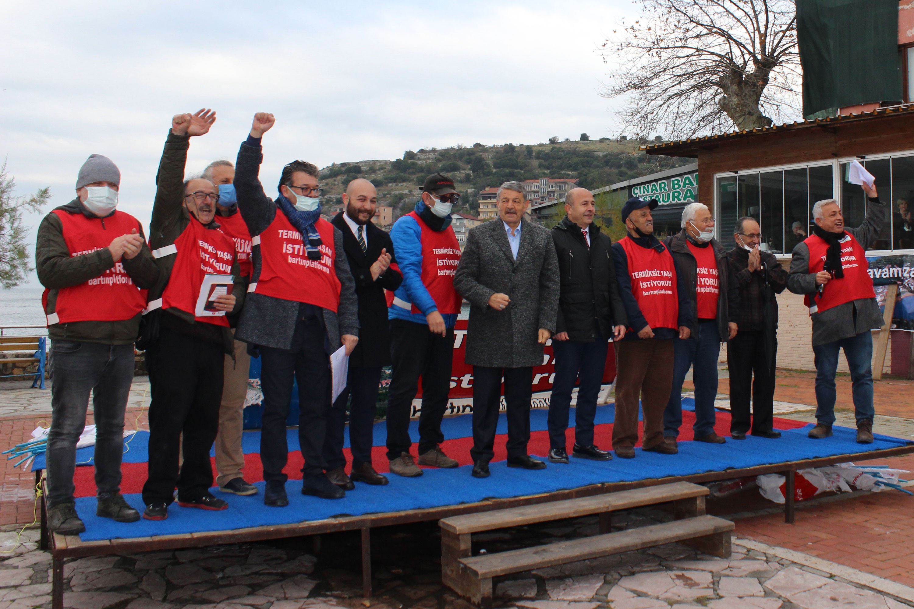 Bartın Platformu, Amasra Termik Santrali'ne karşı kazandığı zaferi kutladı