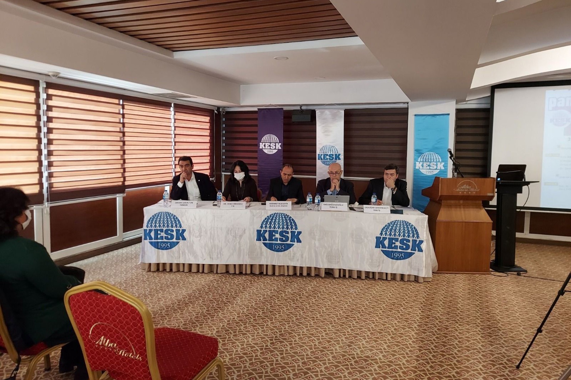 KESK'in düzenlediği panel