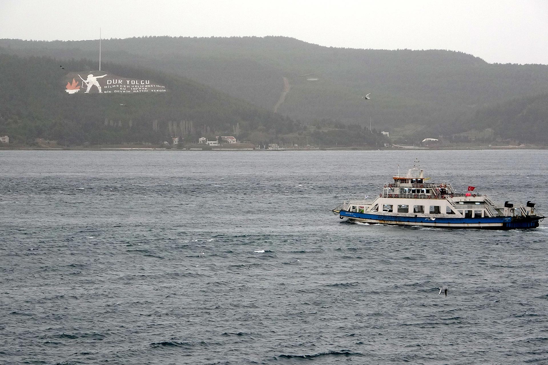 Çanakkale'de feribot