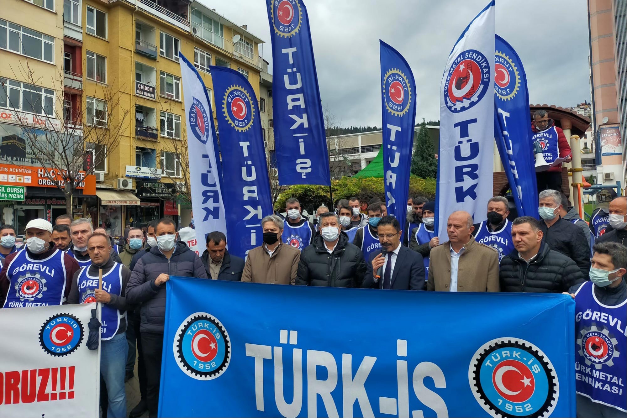 Kocaeli'de Türk-İş açıklaması