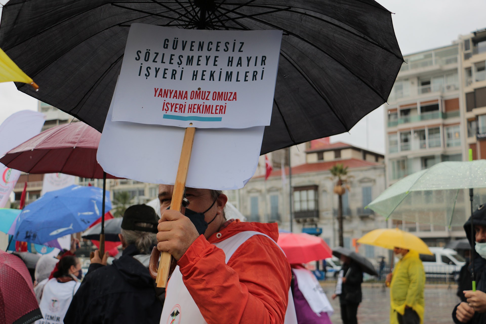 İzmir'de sağlık mitingi