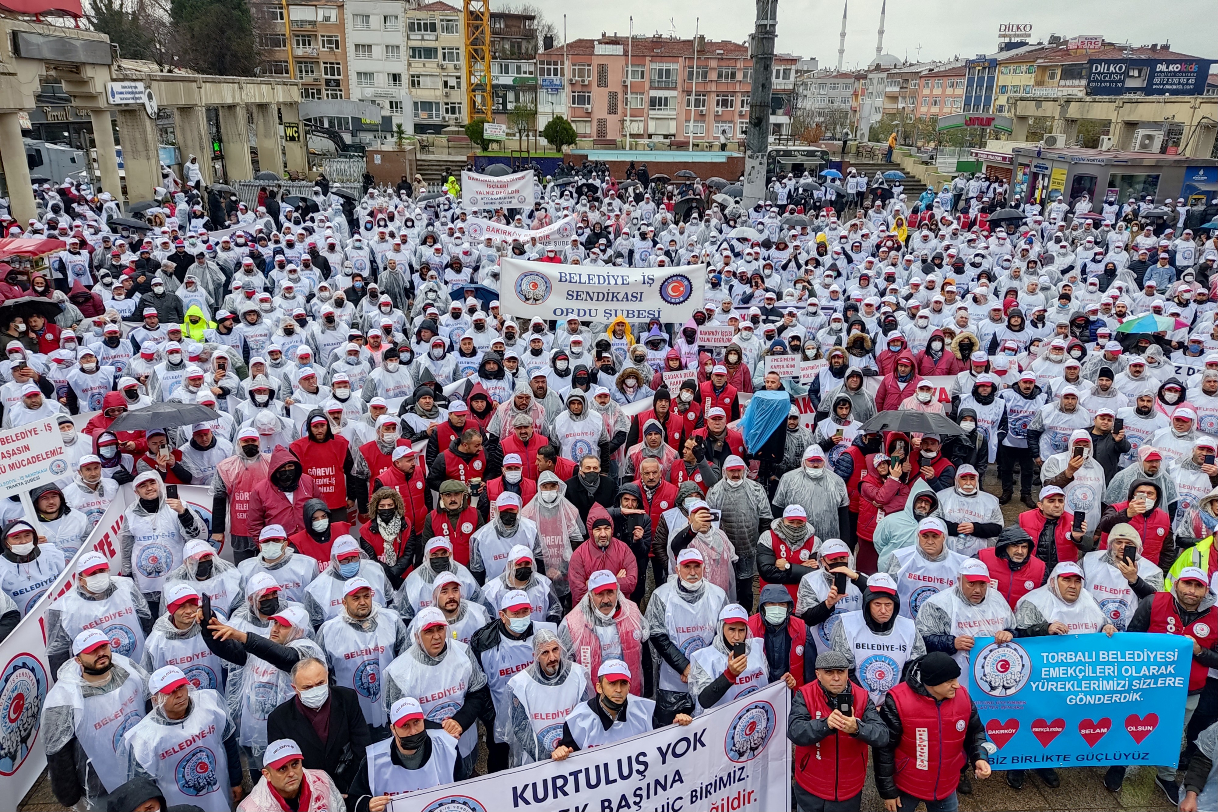 bakıköy belediye işçileri