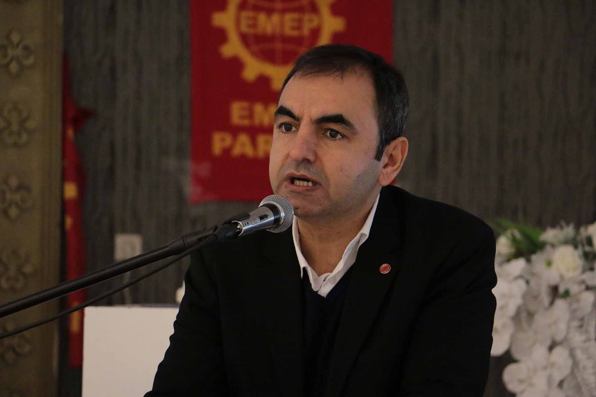 EMEP Genel Başkanı Akdeniz: GES ile servet sahiplerine kaynak aktarılacak; enflasyon dizginlenmeyecek